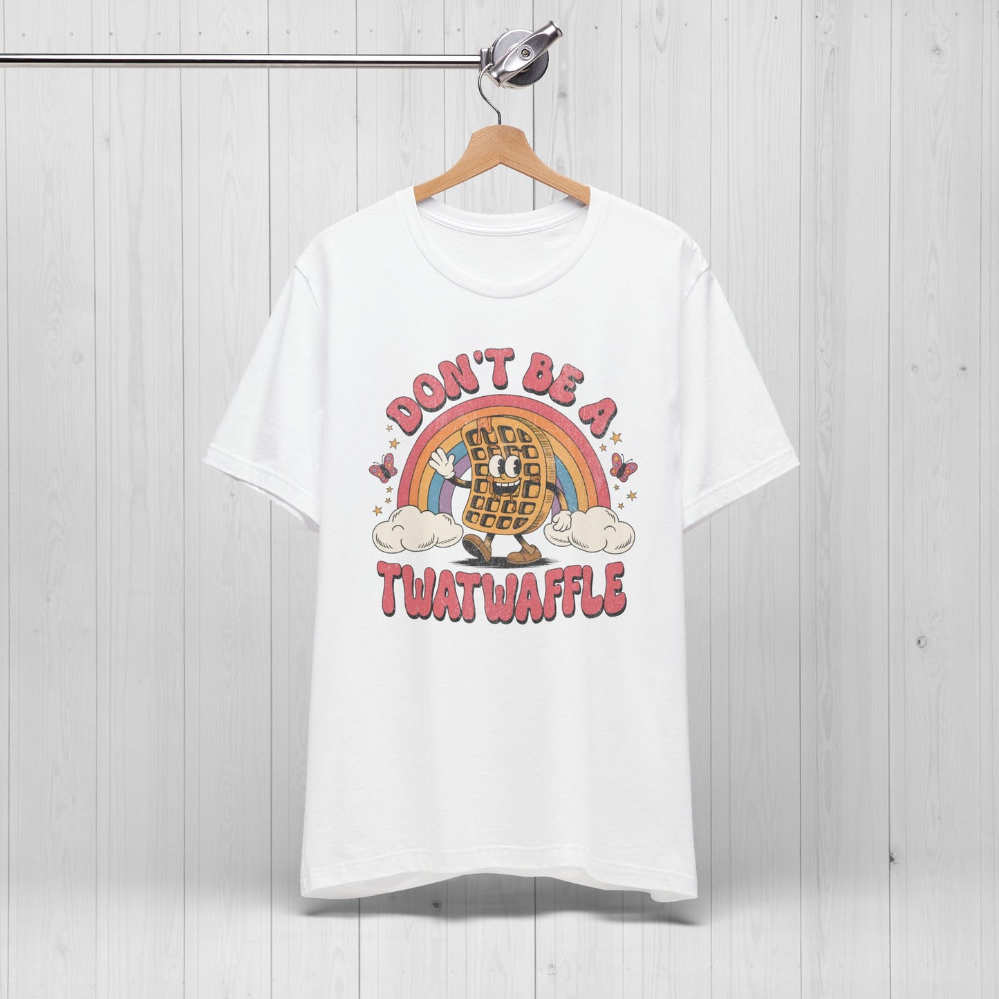 Don’t Be a Twatwaffle Shirt – Funny Rainbow Waffle