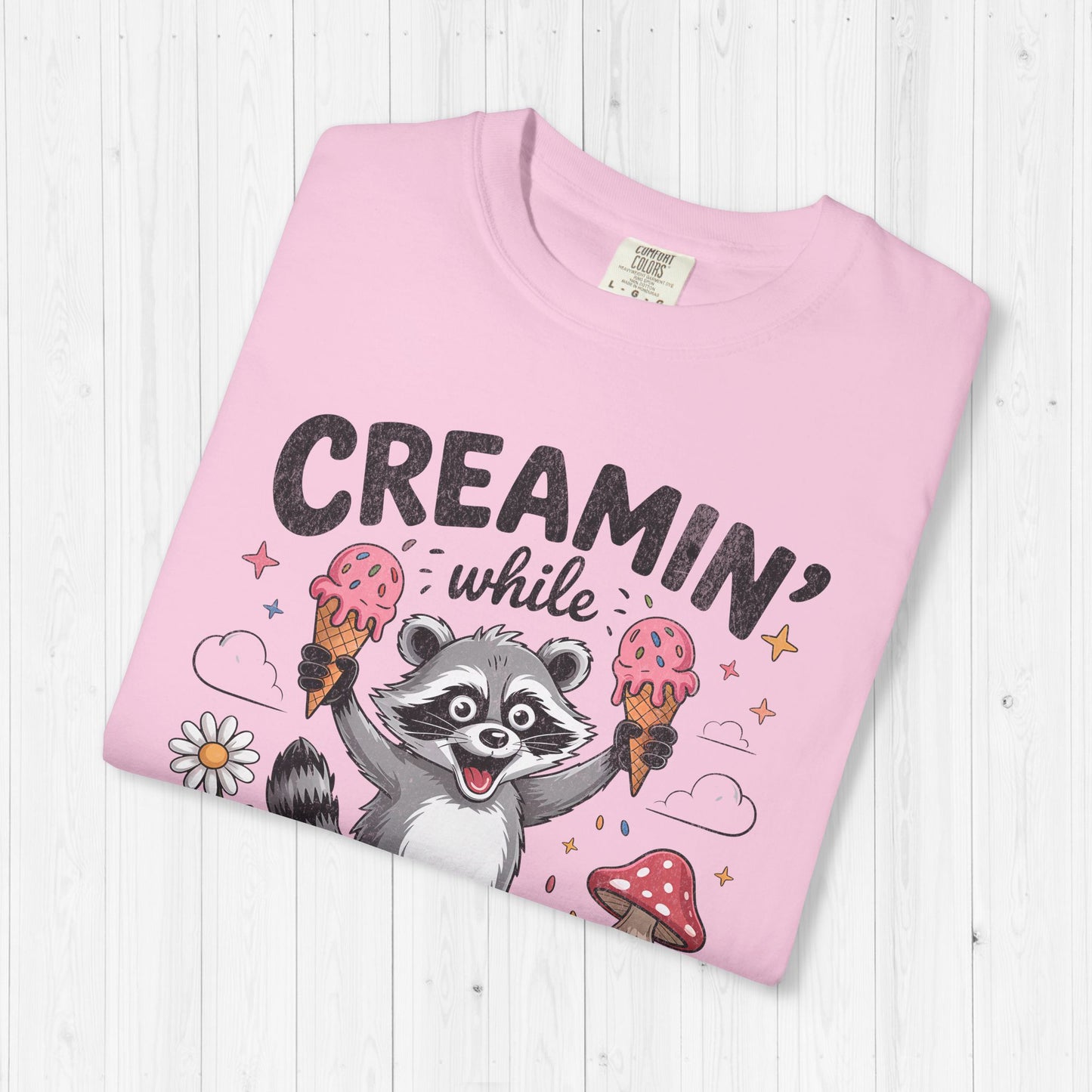 Creaming Screaming Raccoon Shirt