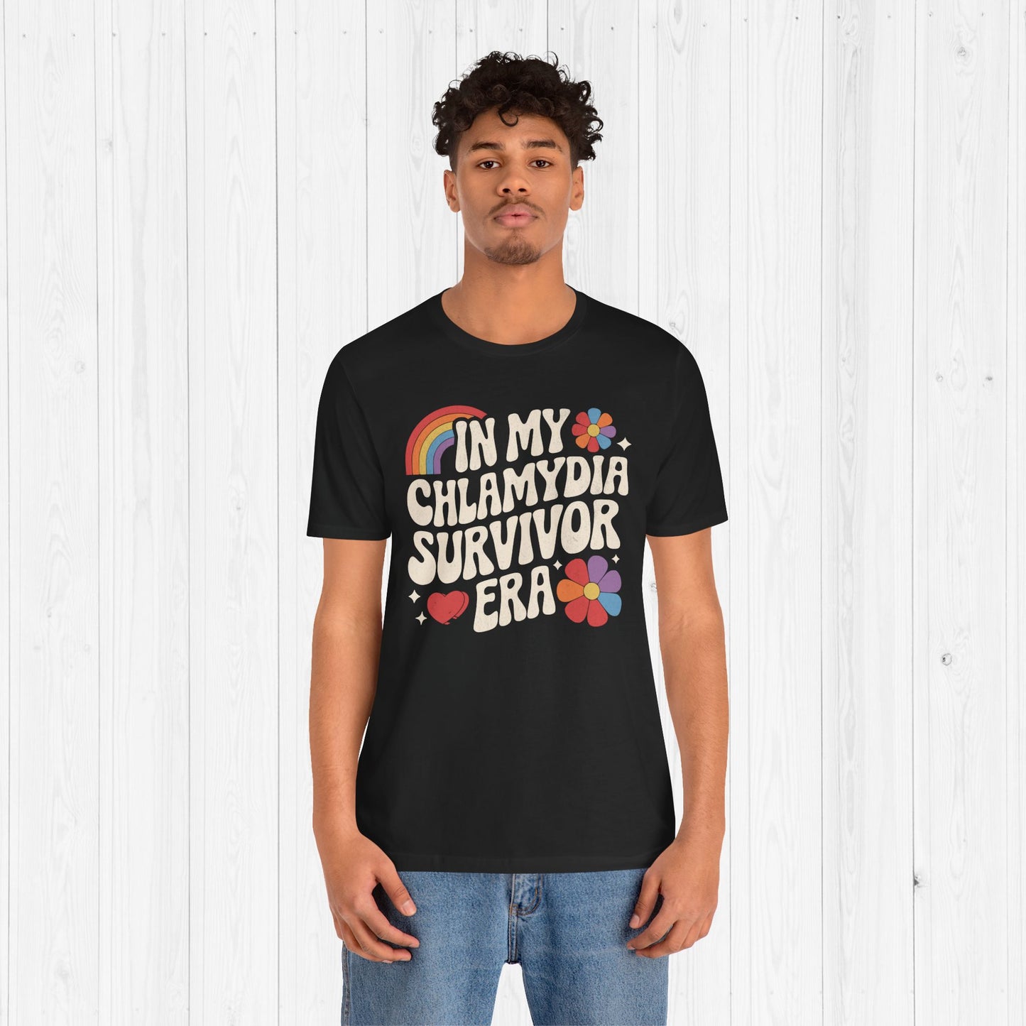In My Chlamydia Survivor Era Shirt โ Funny Retro Tee