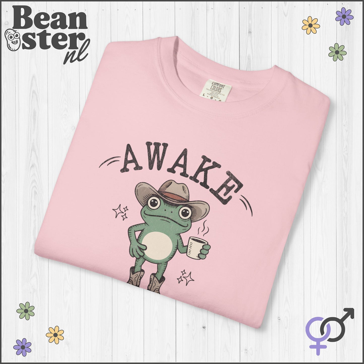 Always Tired Frog Meme T-Shirt – Funny Lazy Mood Tee