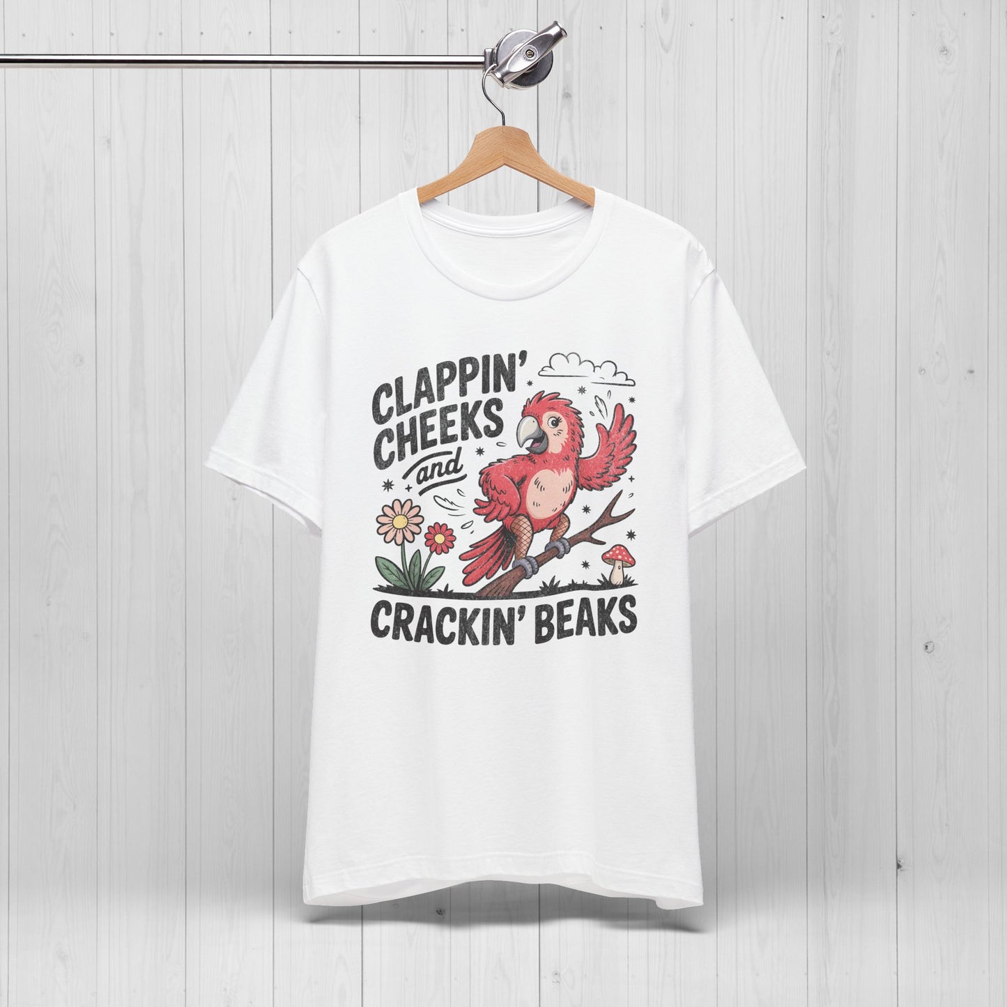 Clappin' Cheeks Sassy Parrot Shirt