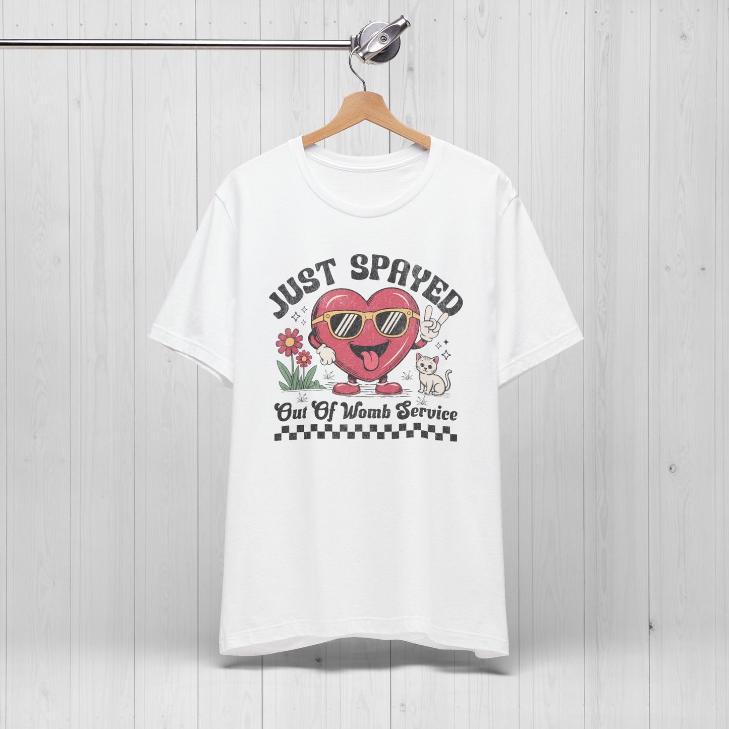 Just Spayed Shirt โ Funny Sterilization Tee