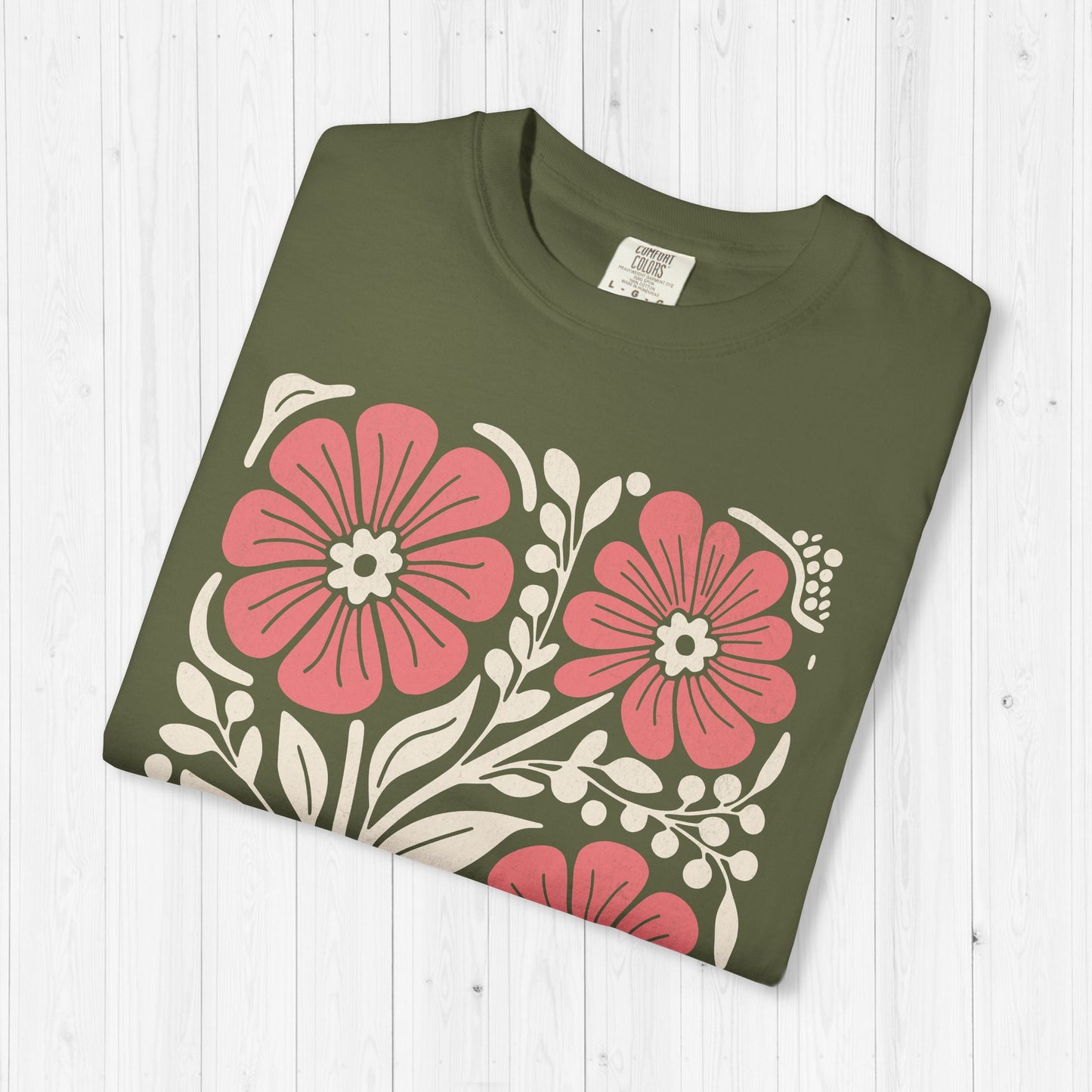 FDT Floral Shirt – Subtle Anti-Trump Retro Tee