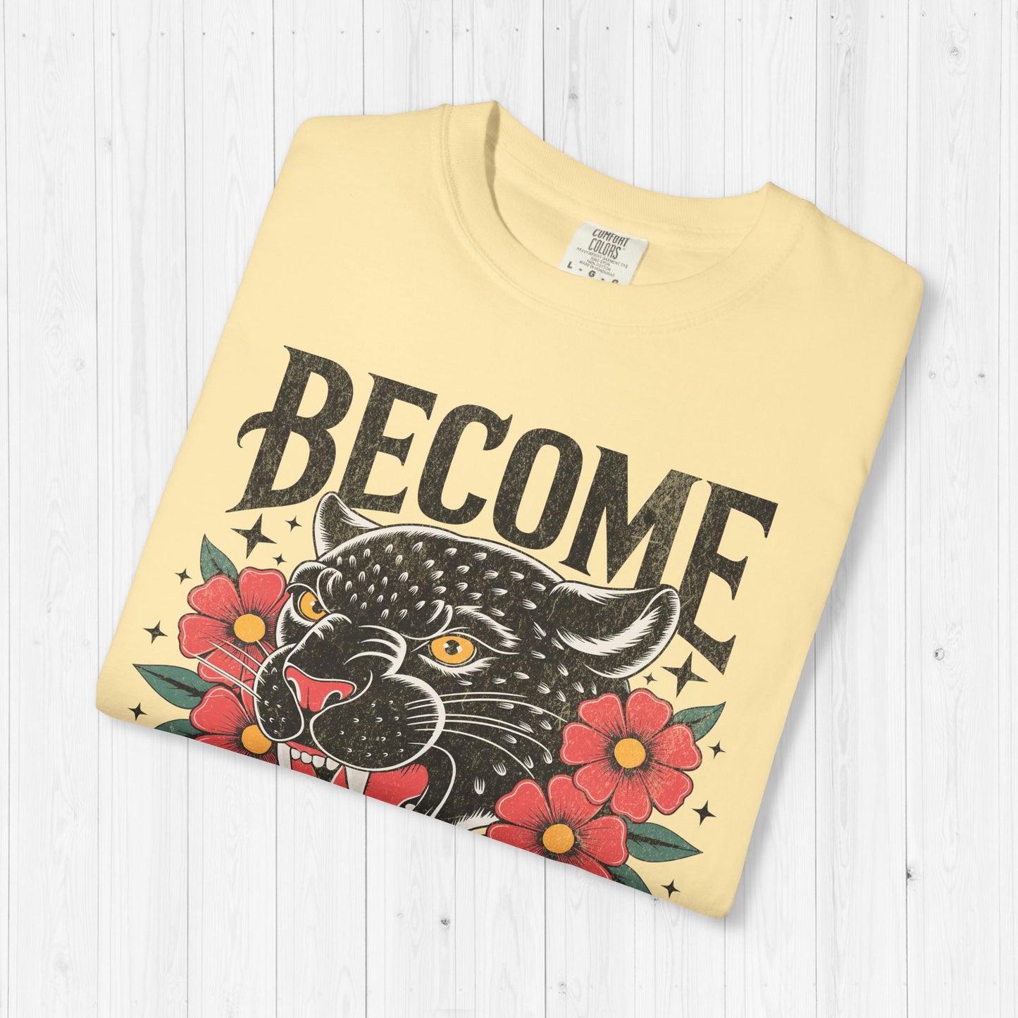 Become Ungovernable T-Shirt | Retro Panther Graphic Tee