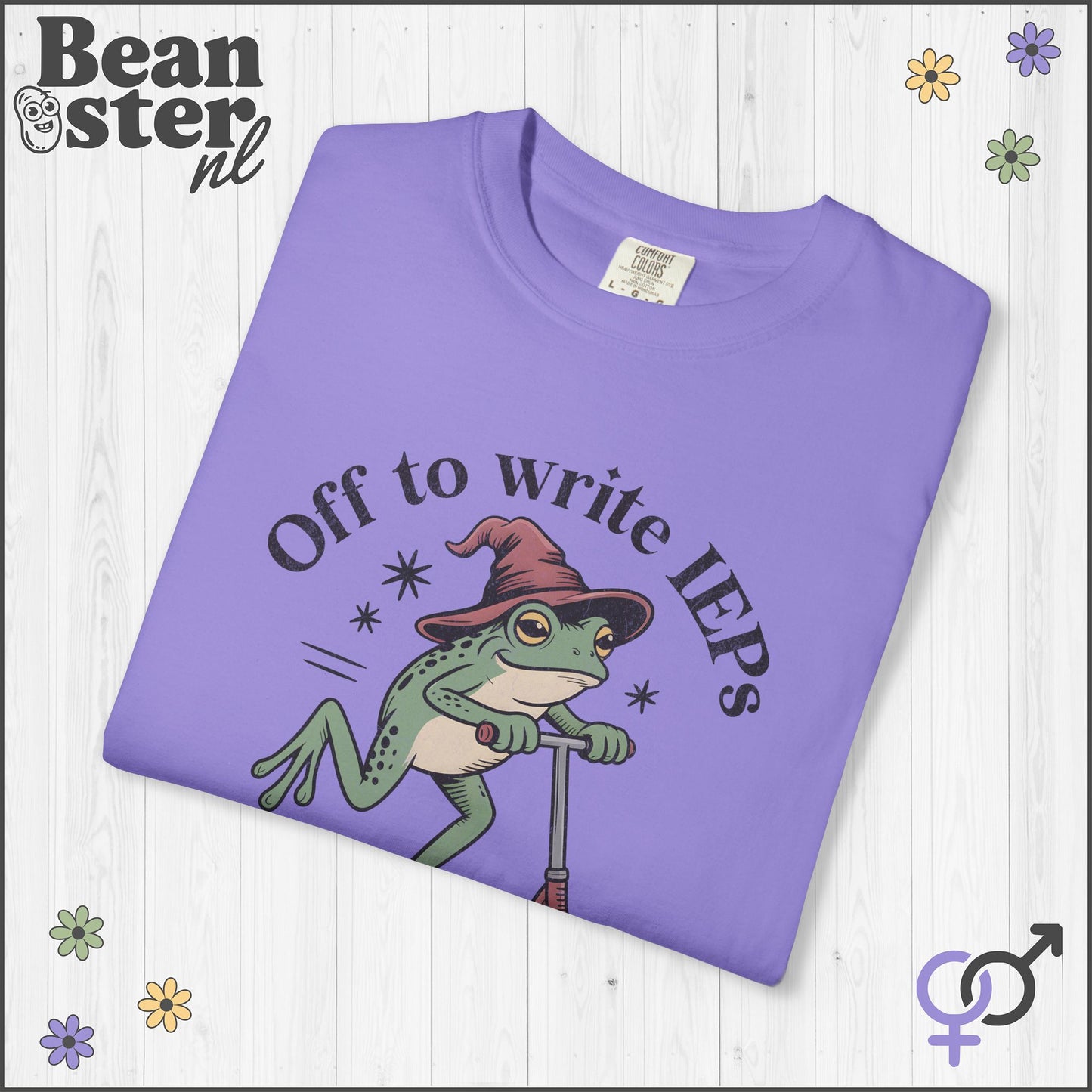 Funny Frog Scooter IEP Shirt | Special Ed Teacher Tee