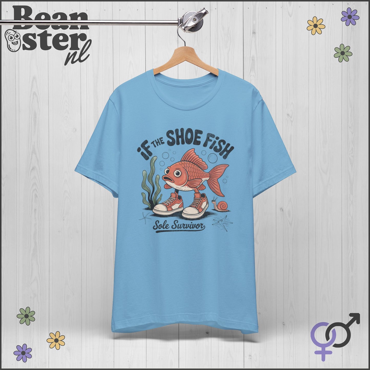 If The Shoe Fish Shirt โ Funny Meme Retro Tee