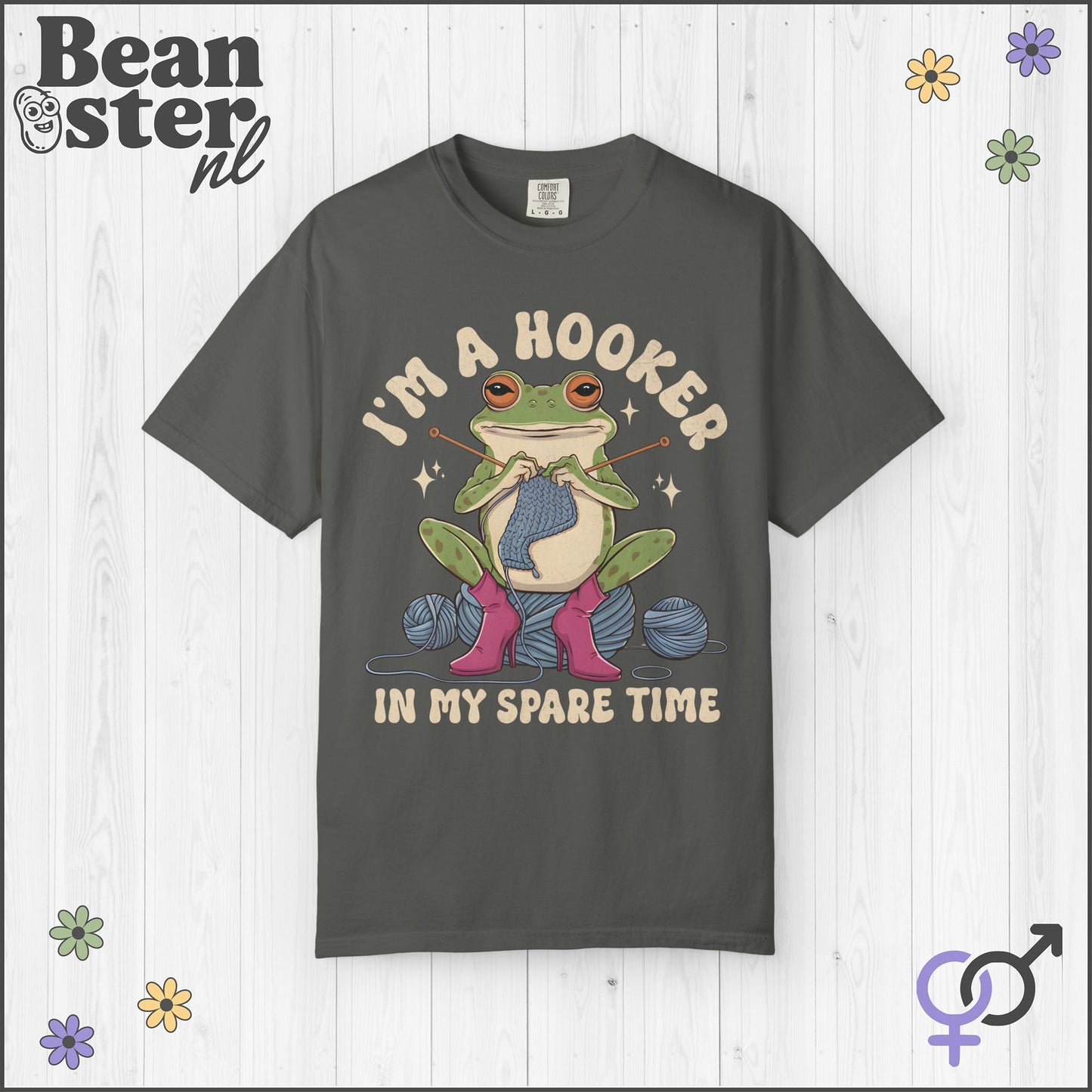 I'm A Hooker in My Spare Time Shirt Funny Knitting Tee