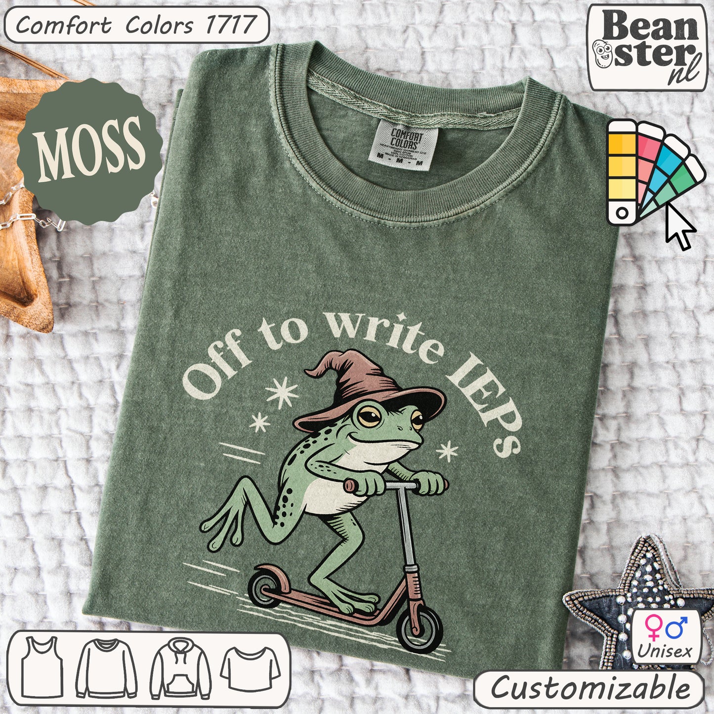Funny Frog Scooter IEP Shirt | Special Ed Teacher Tee