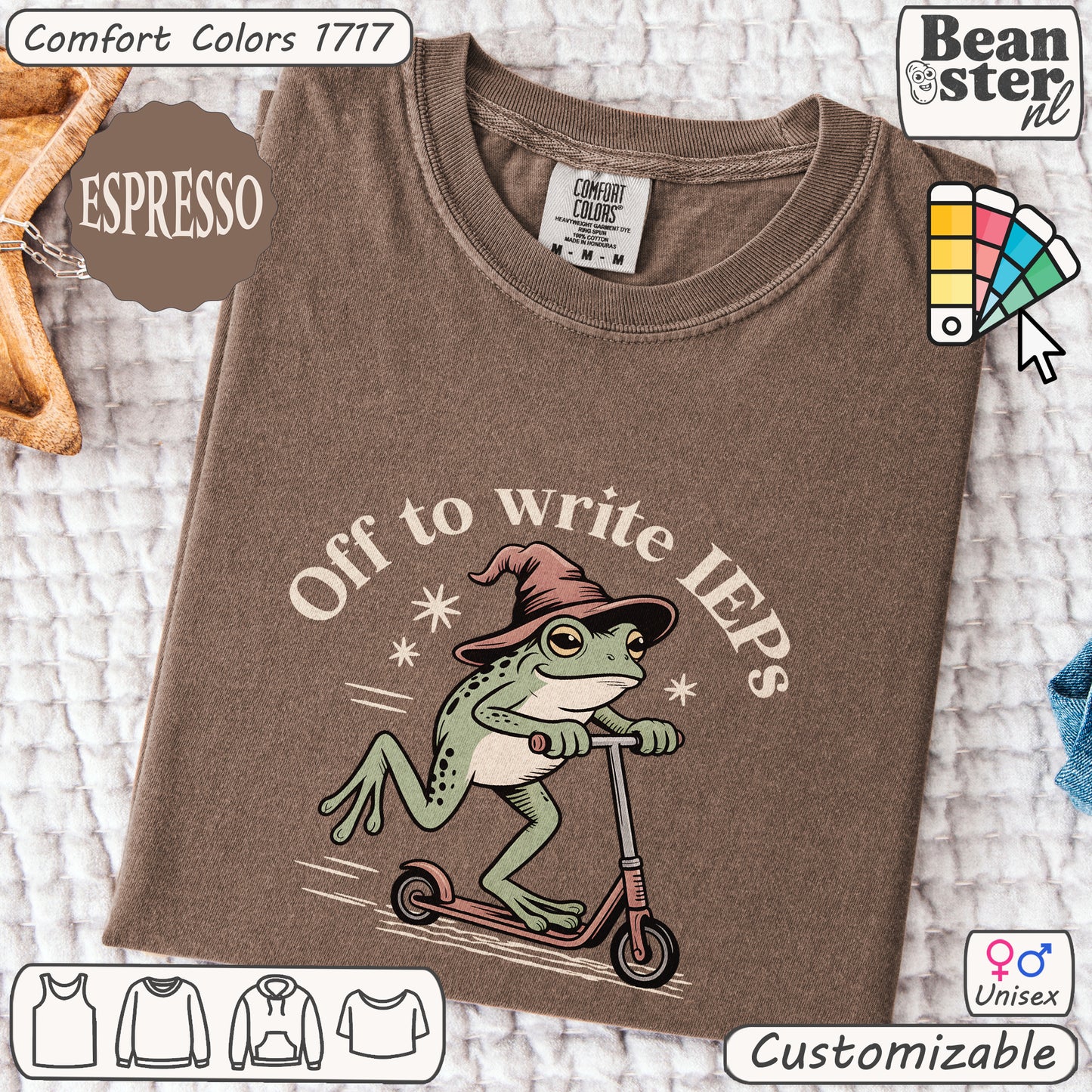 Funny Frog Scooter IEP Shirt | Special Ed Teacher Tee