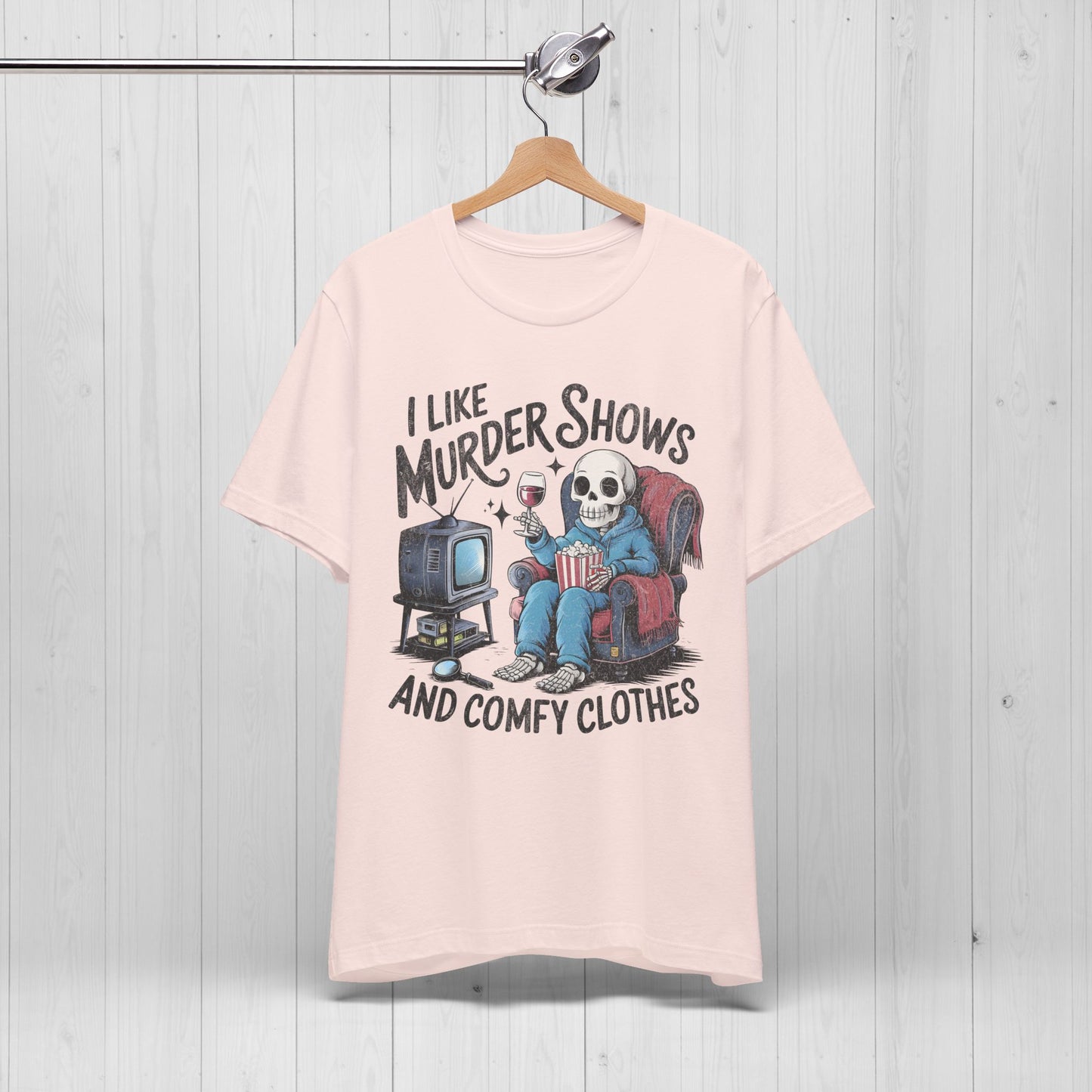 Murder Shows & Comfy Clothes Retro Shirt