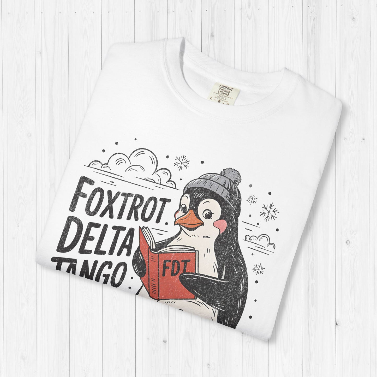 Foxtrot Delta Tango Penguin Tee – Funny FDT Statement Shirt
