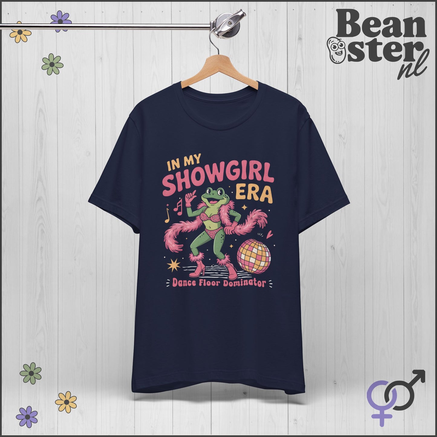 In My Showgirl Era Disco Frog T-Shirt – Funny Retro Tee