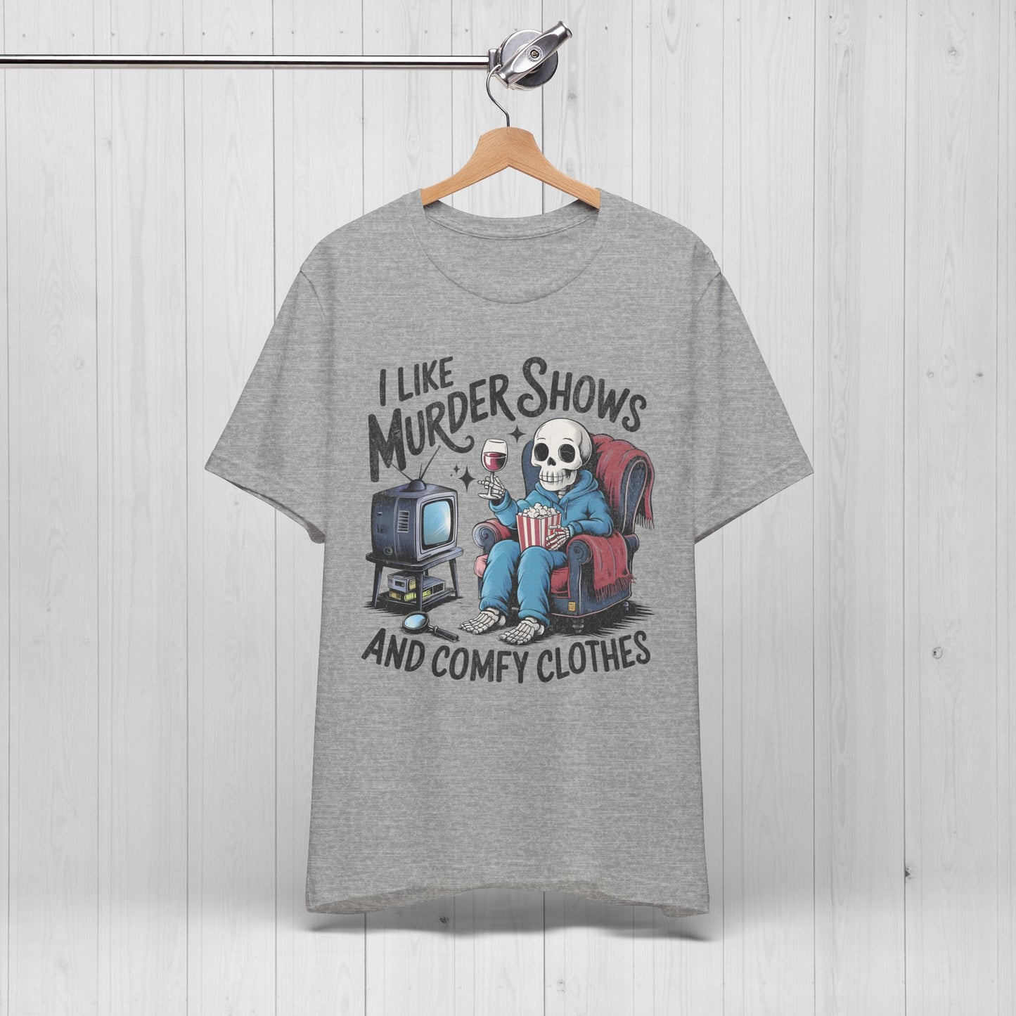 Murder Shows & Comfy Clothes Retro Shirt
