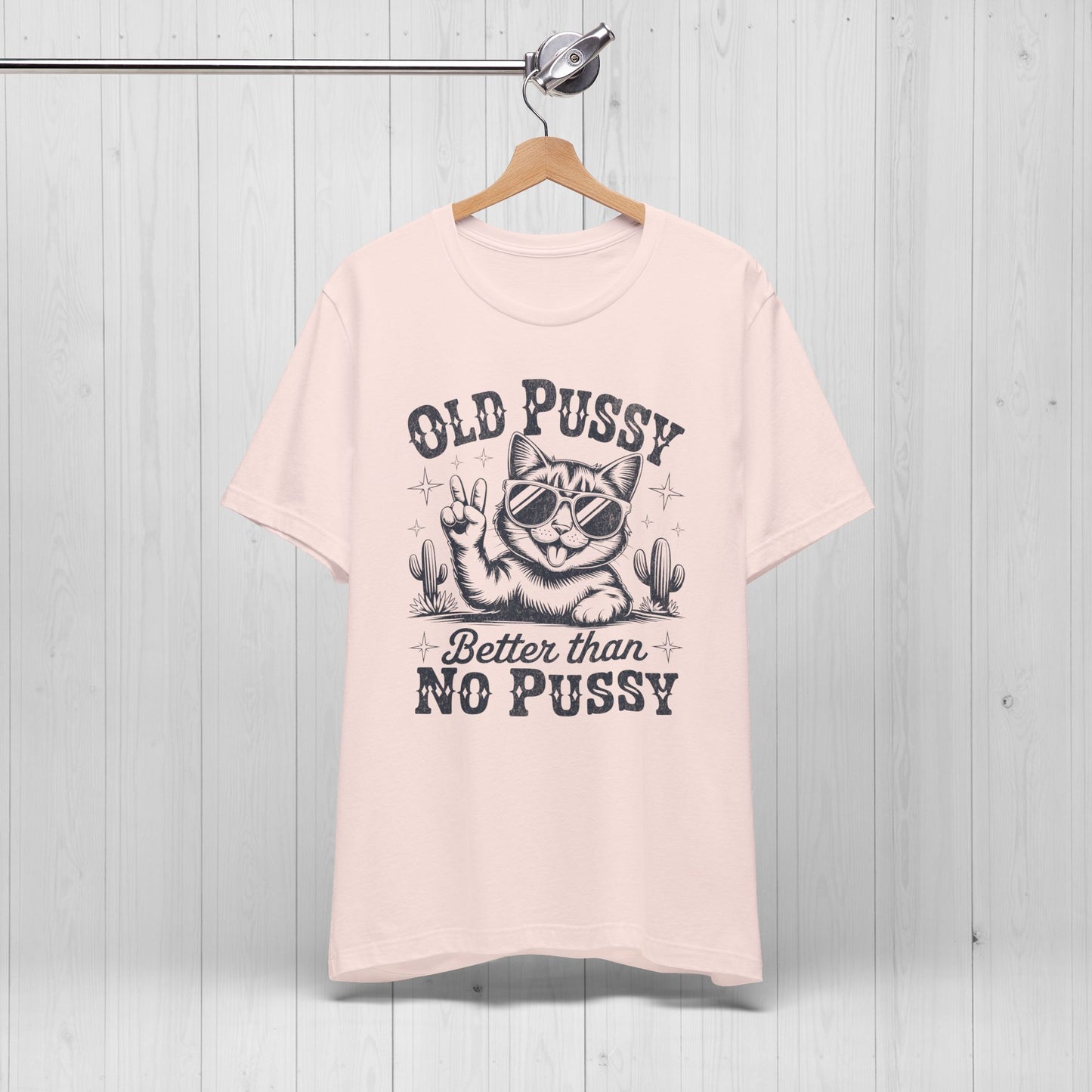 Old Pussy Cat Shirt – Funny Vintage Oversized Tee