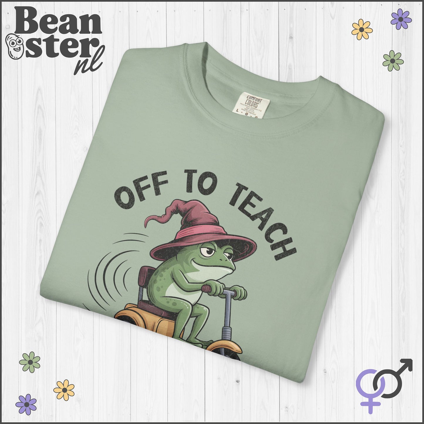 Funny Frog Scooter Science Teacher Shirt