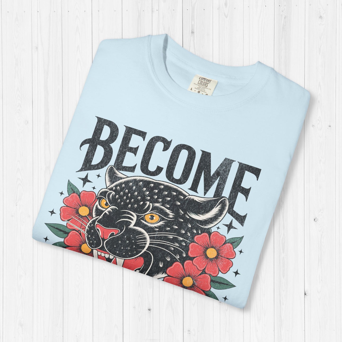 Become Ungovernable T-Shirt | Retro Panther Graphic Tee
