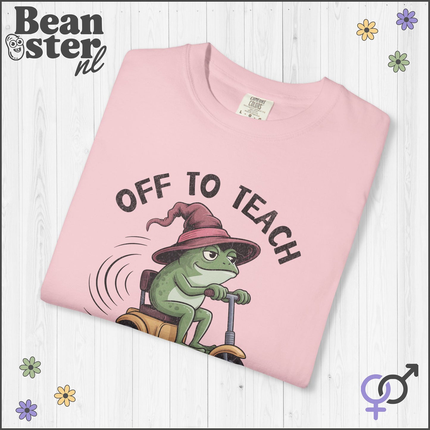 Funny Frog Scooter Science Teacher Shirt