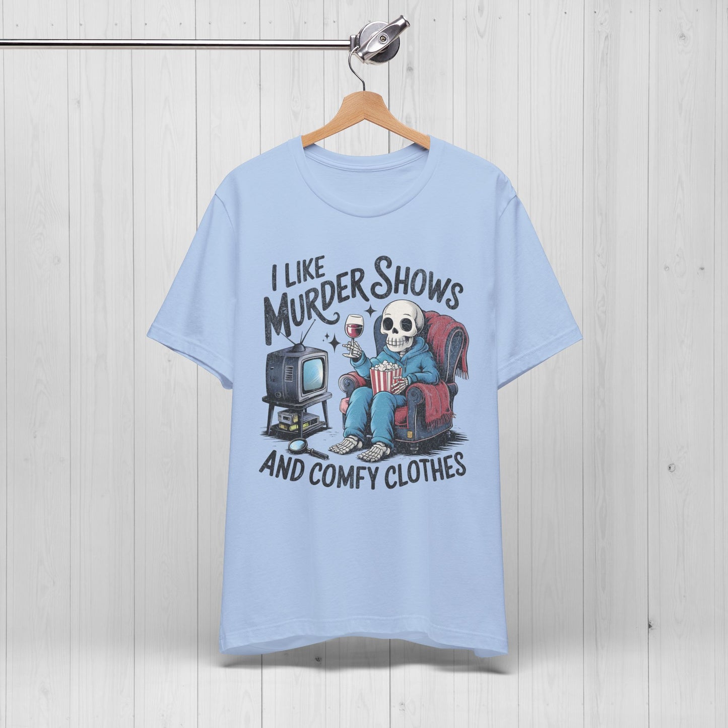 Murder Shows & Comfy Clothes Retro Shirt