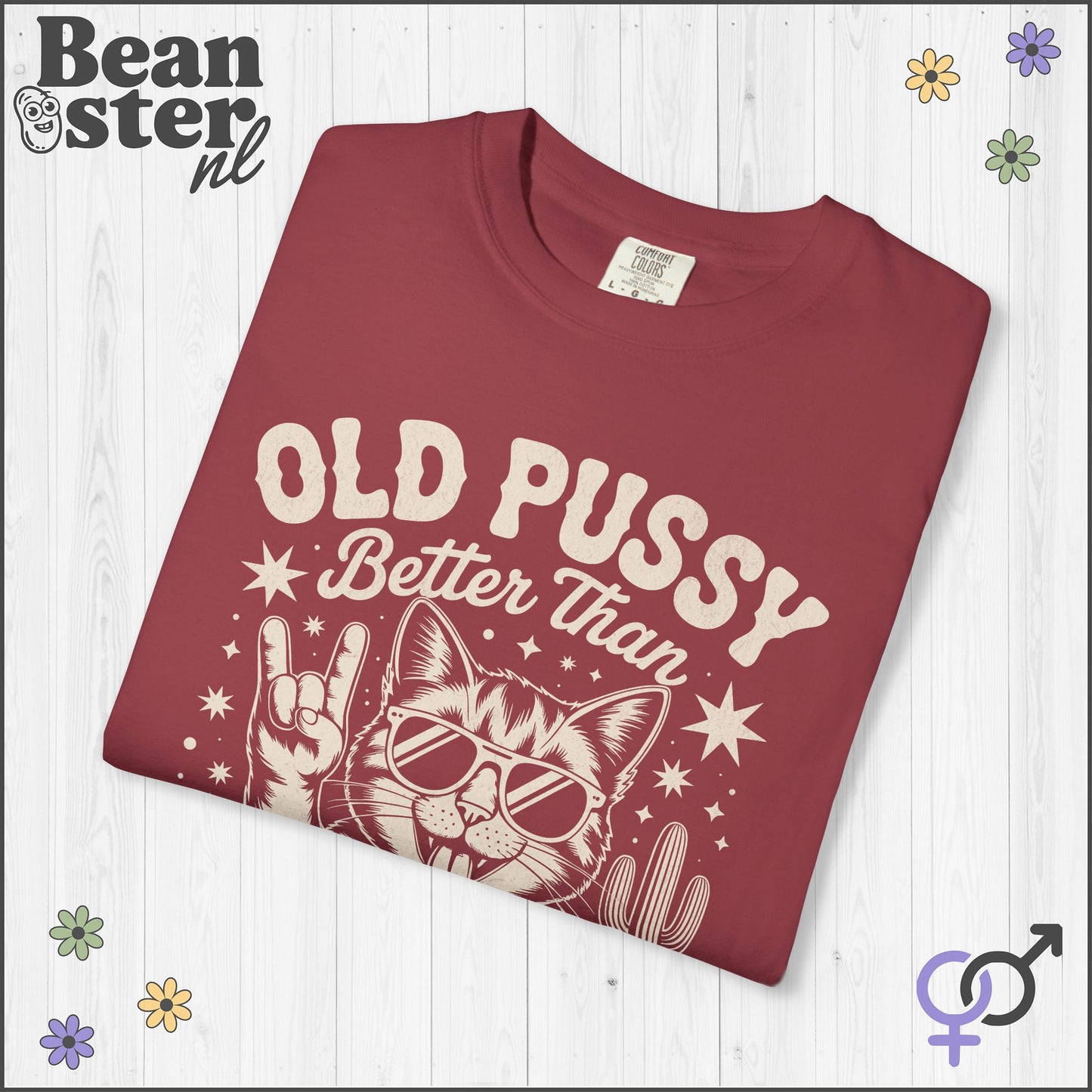 Old Pussy Better Than No Pussy Tee – Funny Weird Cat Shirt
