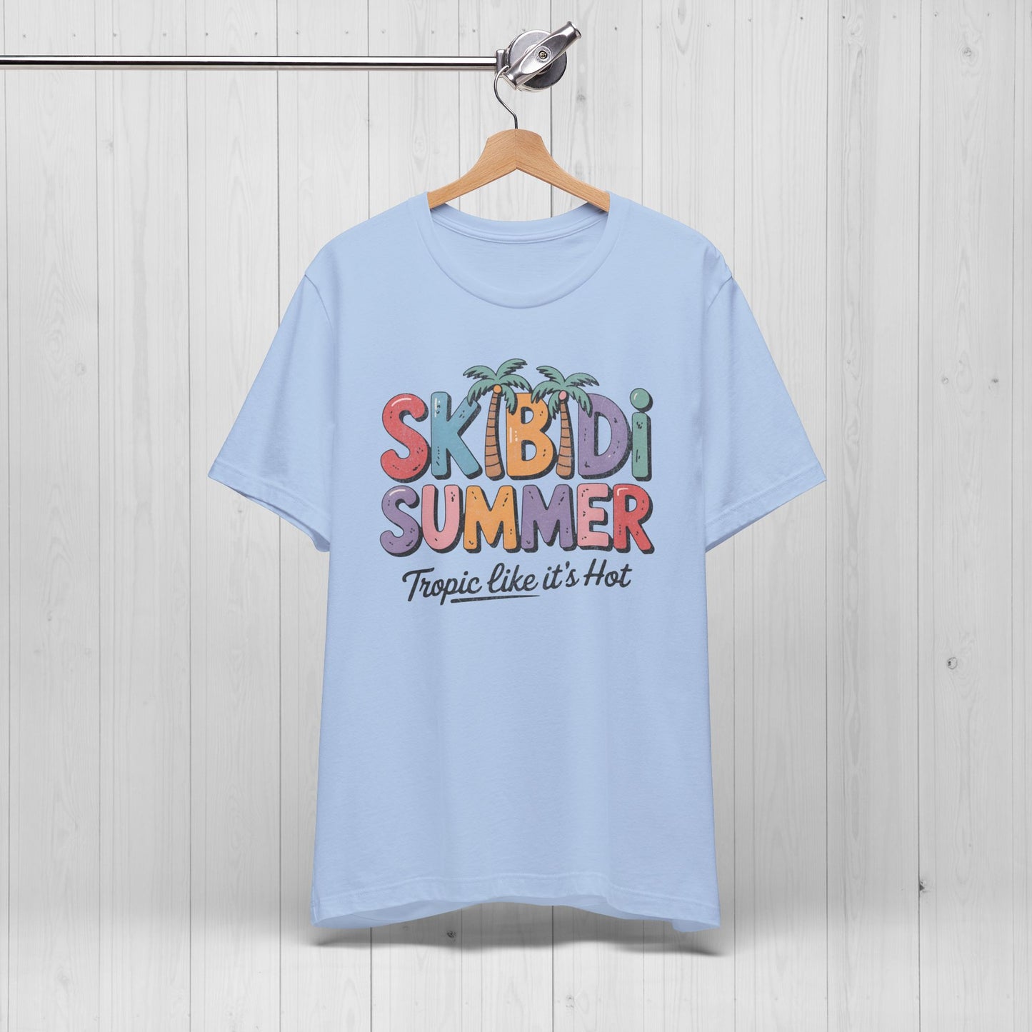 Skibidi Summer Shirt – Funny Retro Y2K Beach Vibes Tee