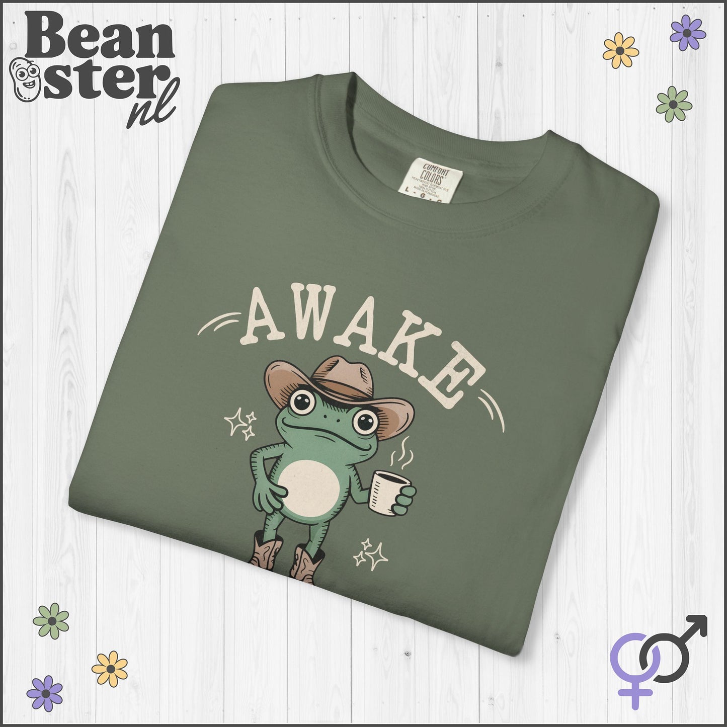 Always Tired Frog Meme T-Shirt – Funny Lazy Mood Tee