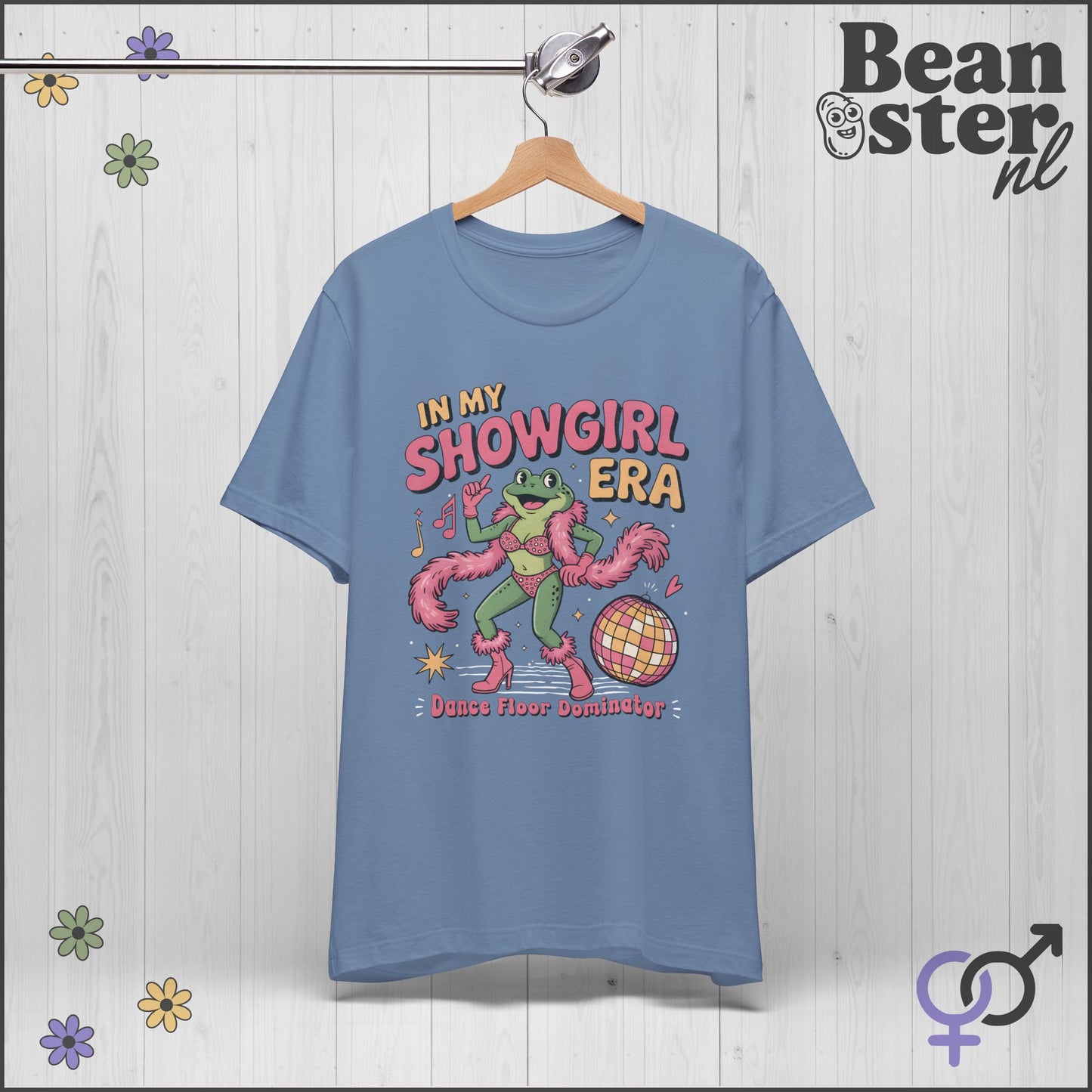 In My Showgirl Era Disco Frog T-Shirt – Funny Retro Tee