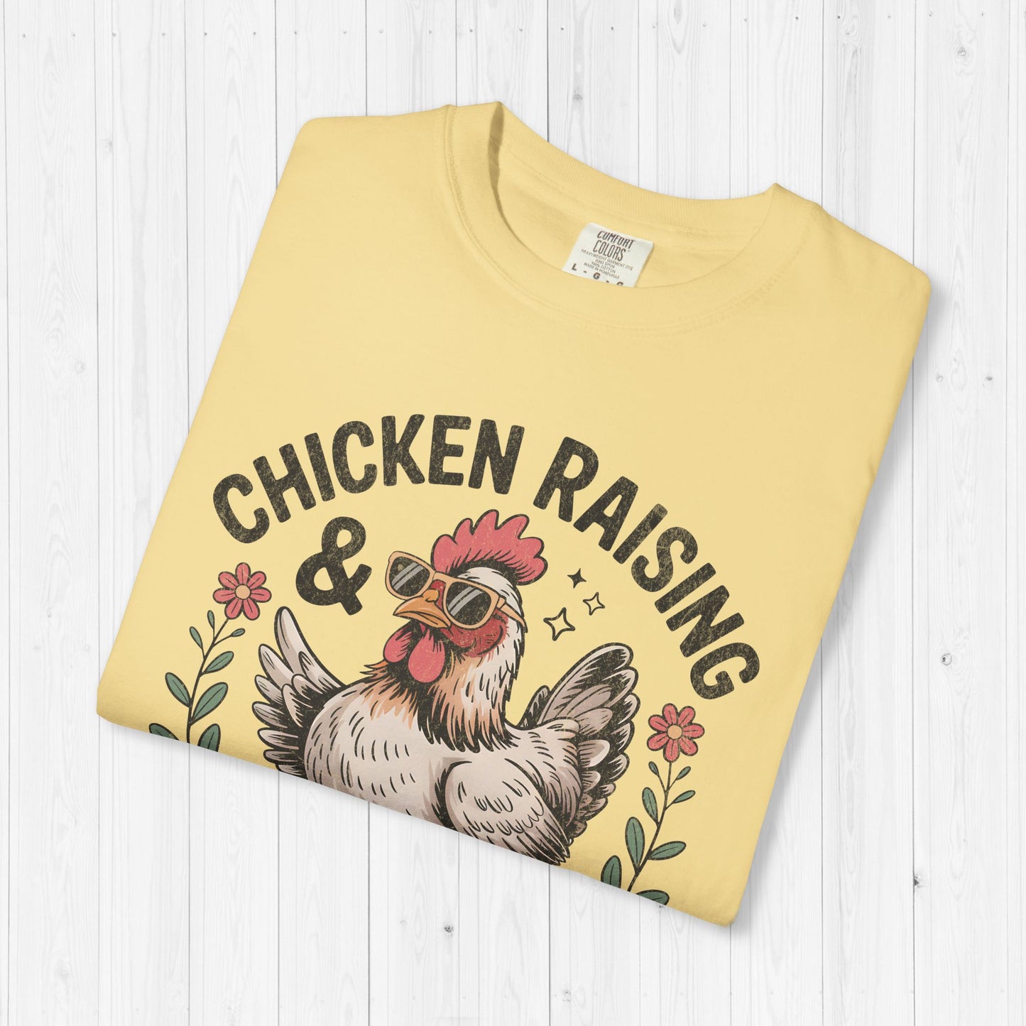 Chicken Raising Jesus Praising Funny Meme Shirt