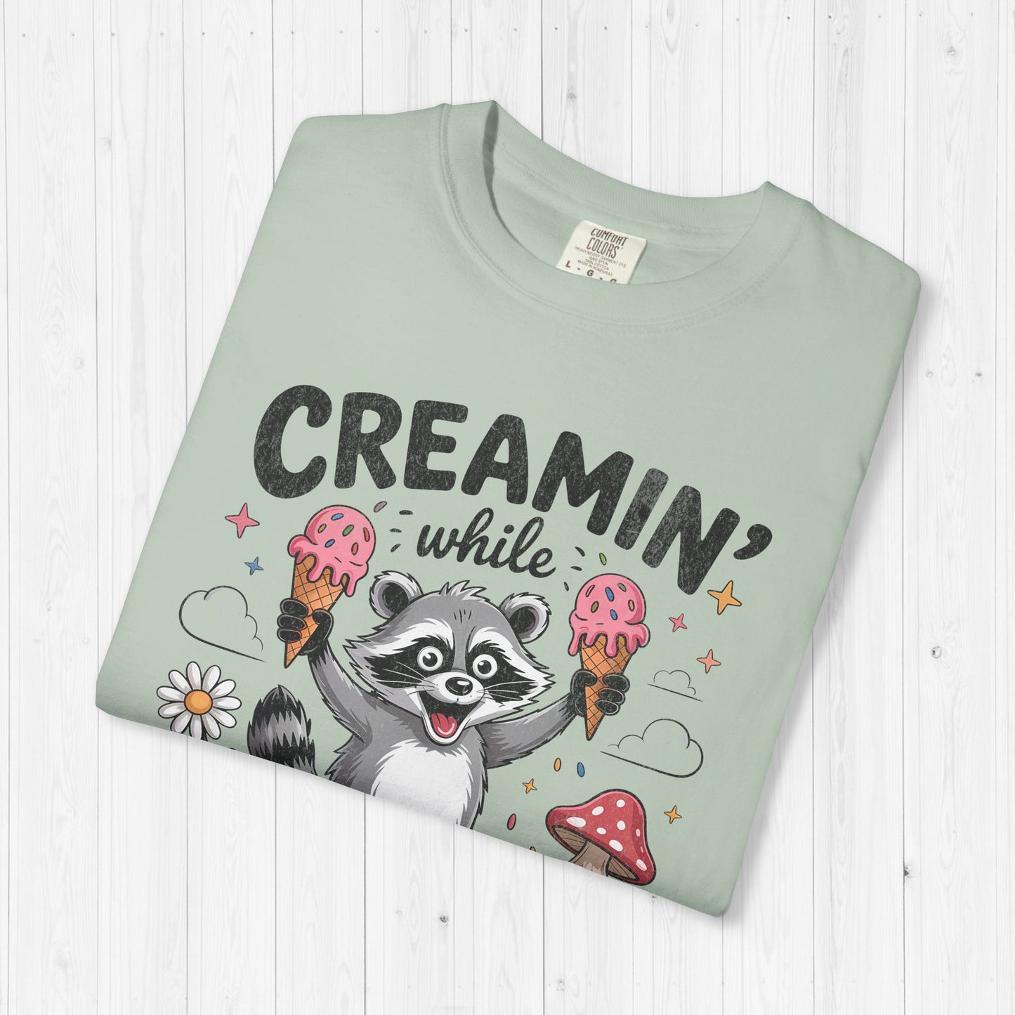 Creaming Screaming Raccoon Shirt