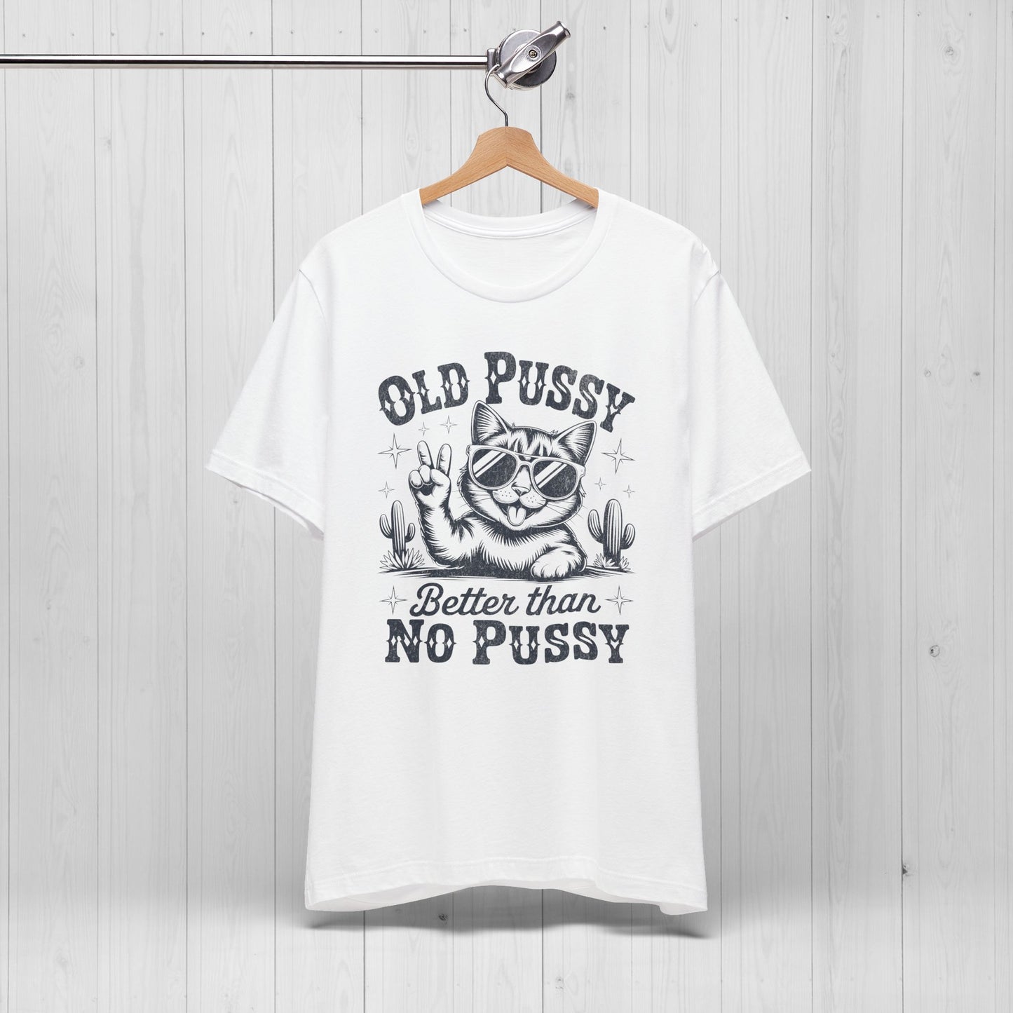 Old Pussy Cat Shirt – Funny Vintage Oversized Tee