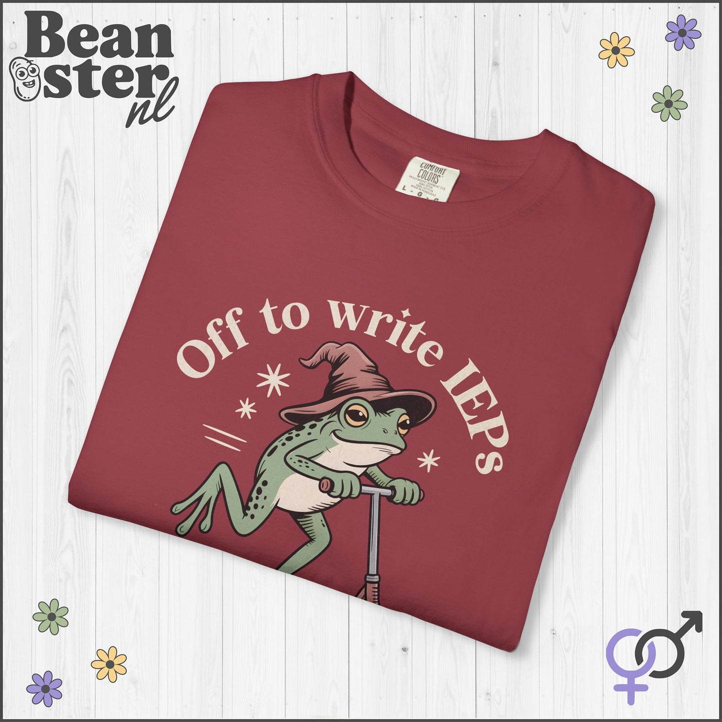 Funny Frog Scooter IEP Shirt | Special Ed Teacher Tee