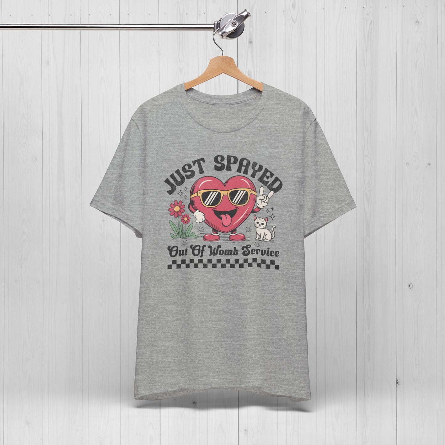 Just Spayed Shirt โ Funny Sterilization Tee