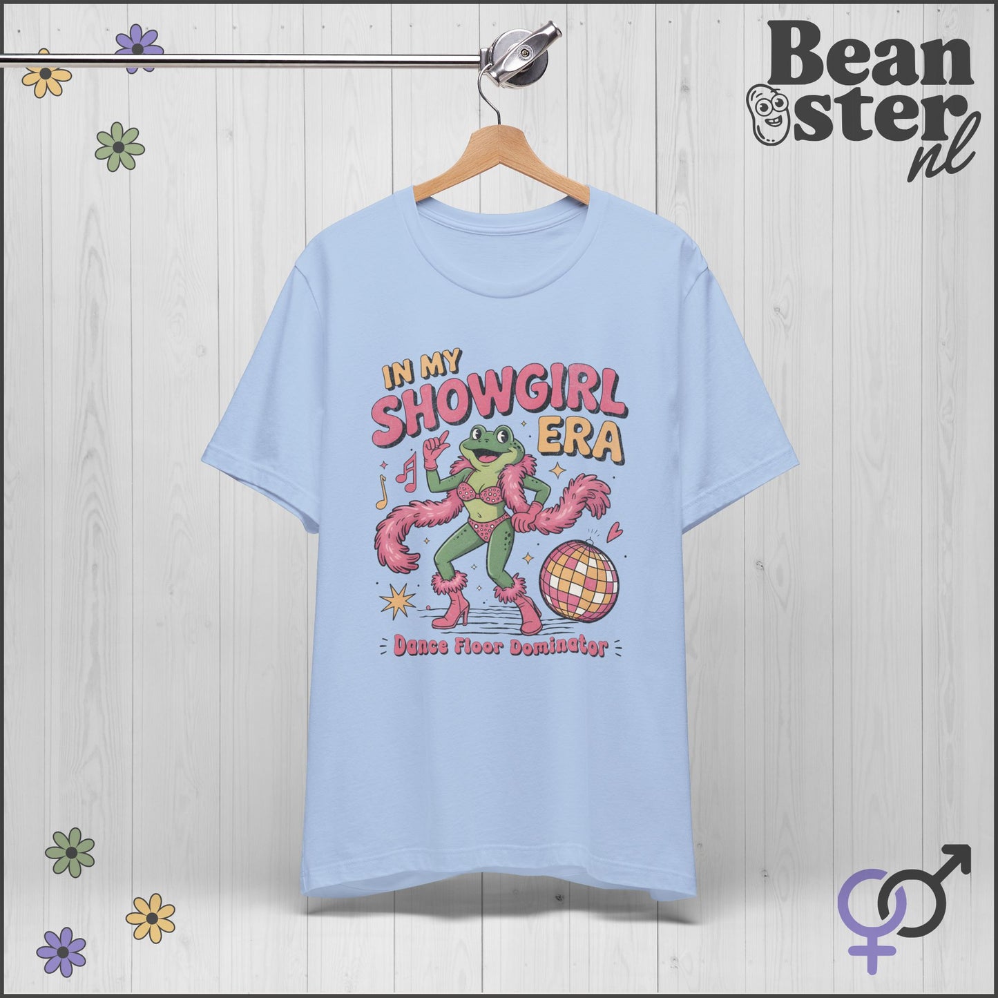 In My Showgirl Era Disco Frog T-Shirt – Funny Retro Tee