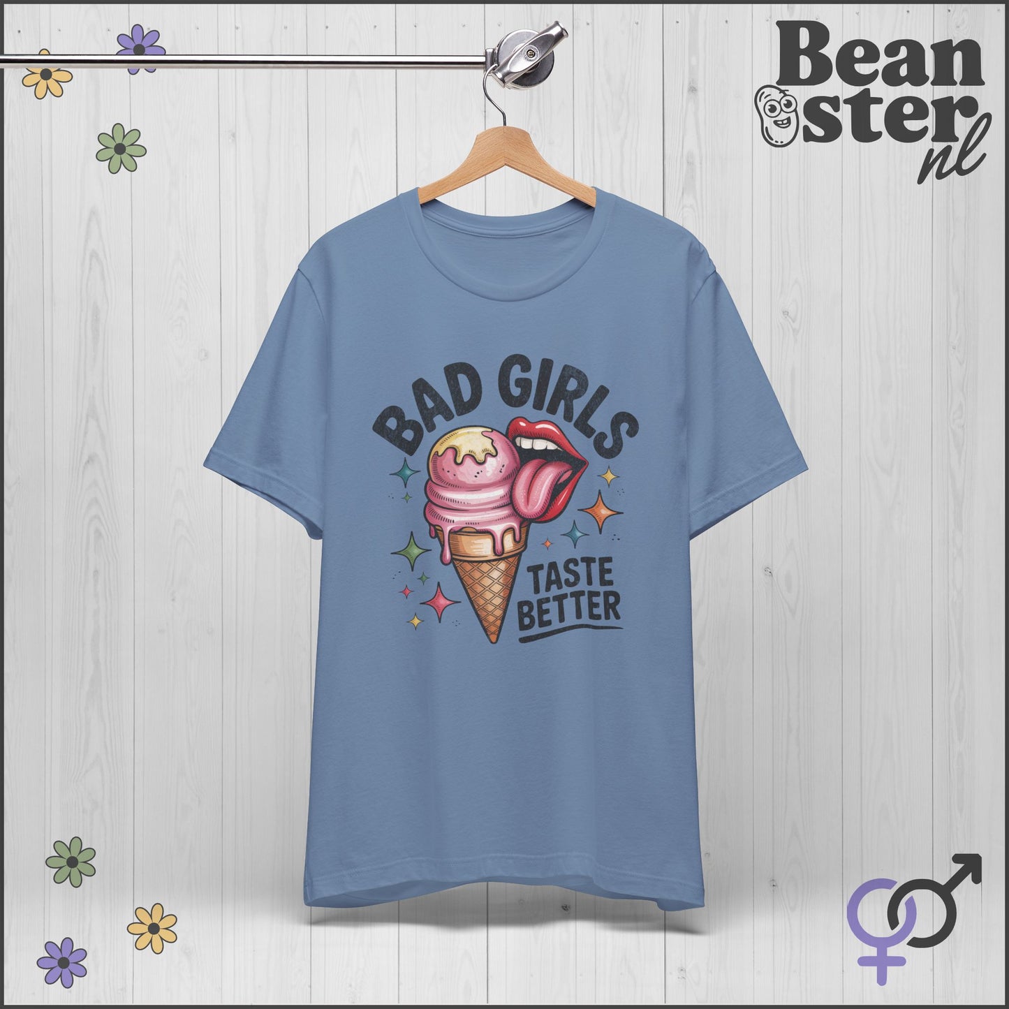 Bad Girls Taste Better Tee | Funny Retro Graphic Shirt