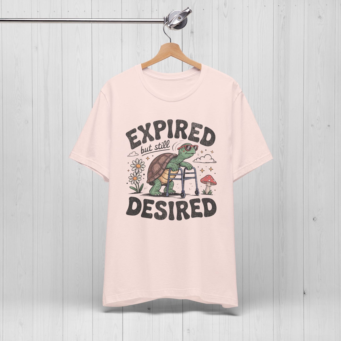Expired but Still Desired Frog Tee – Funny Retirement Gift