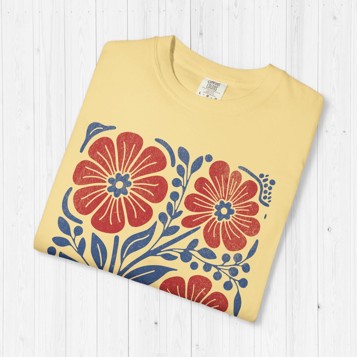 FDT Floral Shirt – Subtle Anti-Trump Retro Tee