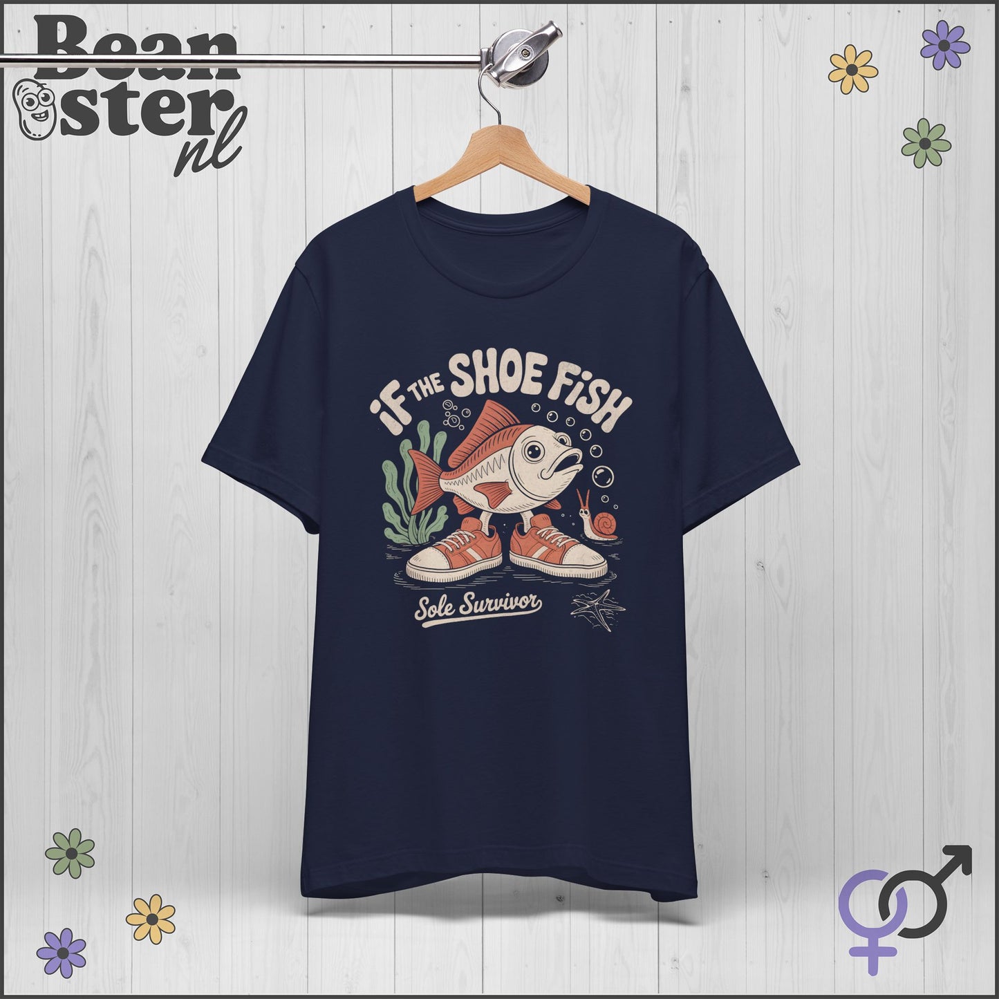 If The Shoe Fish Shirt โ Funny Meme Retro Tee