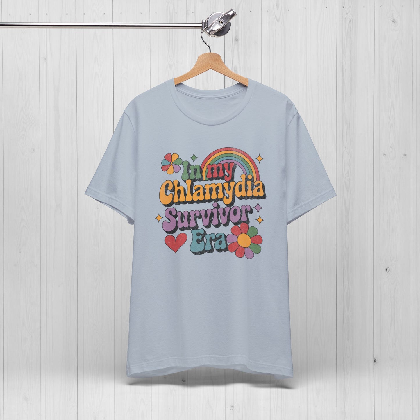 In My Chlamydia Survivor Era Shirt โ Funny Retro Tee