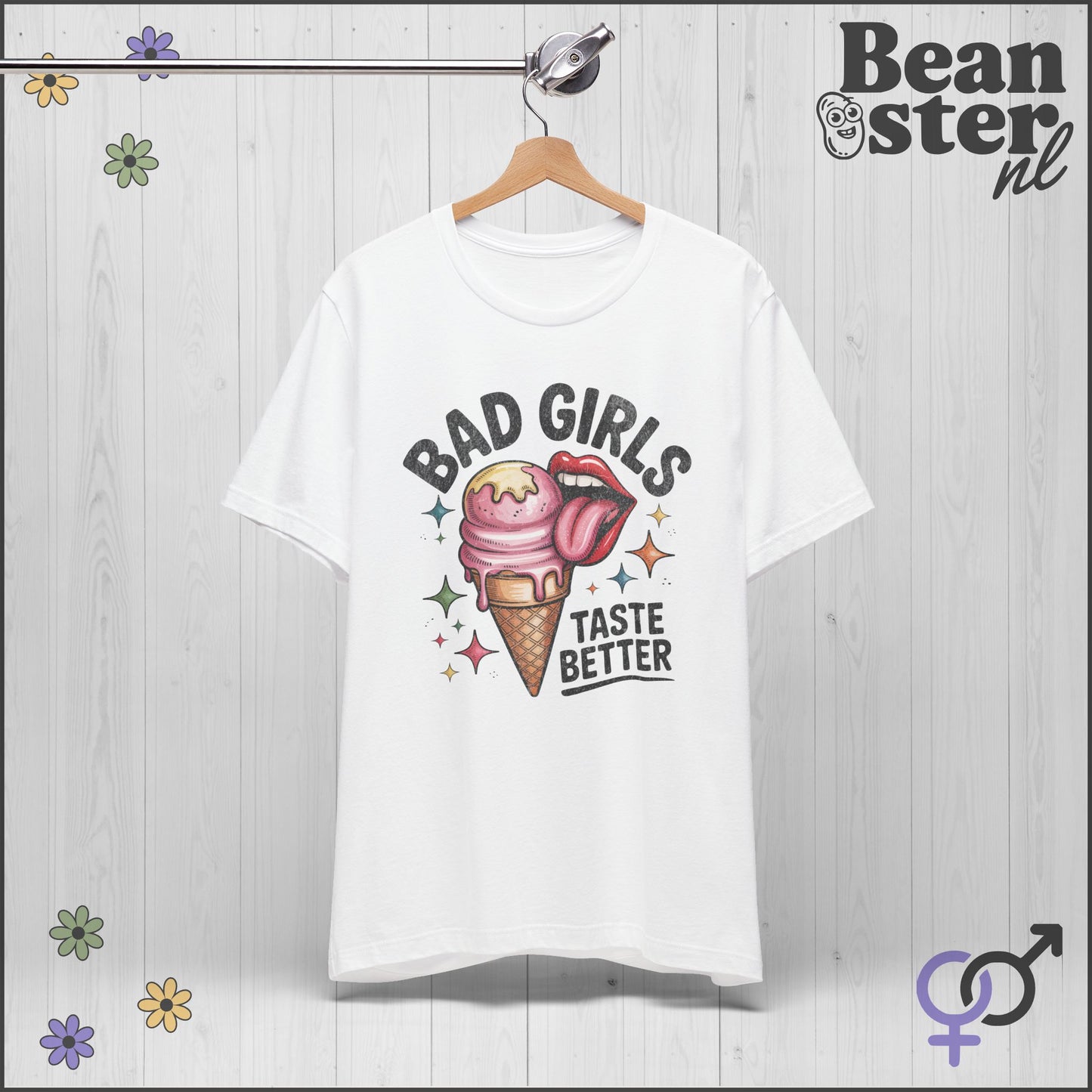 Bad Girls Taste Better Tee | Funny Retro Graphic Shirt