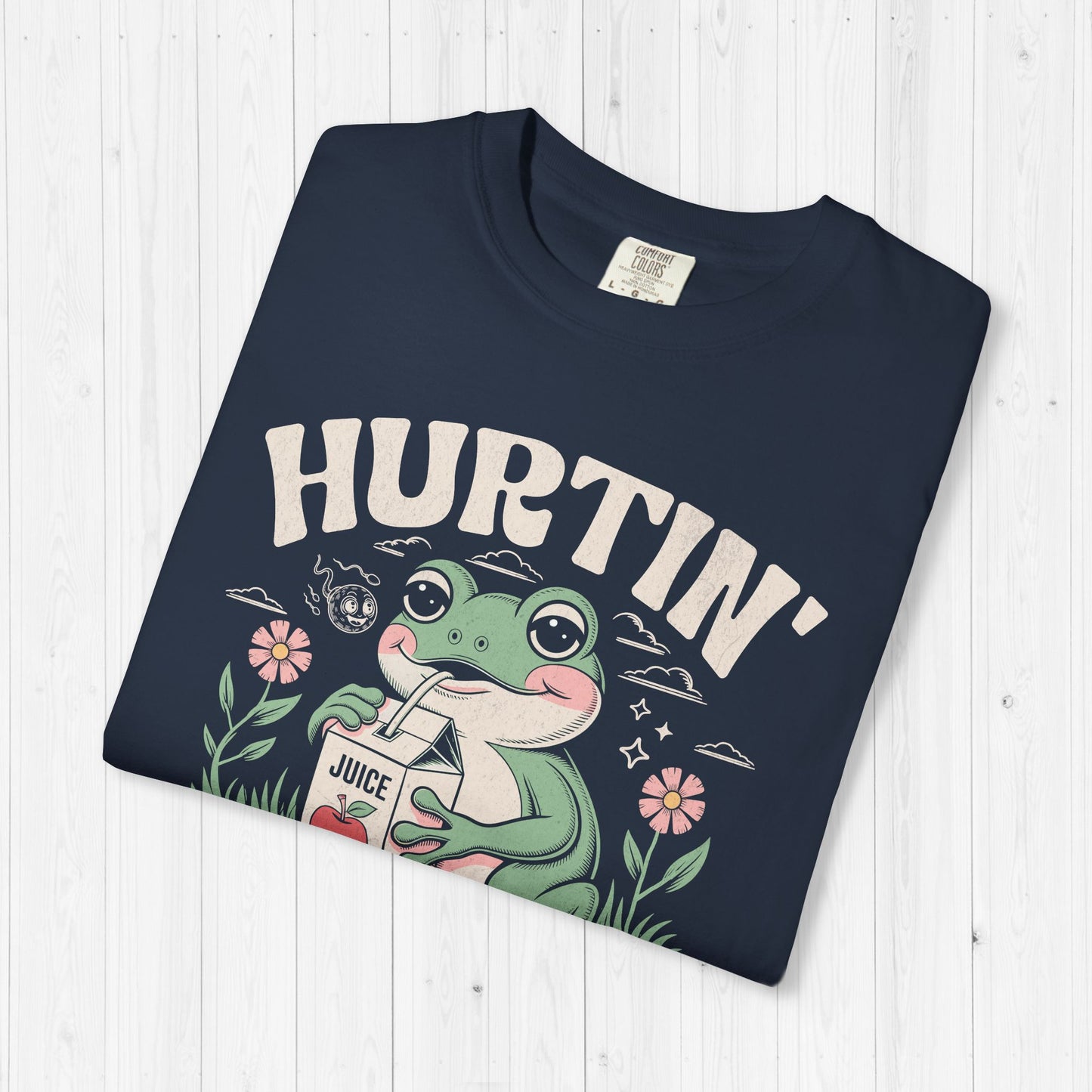 Hurtin' For A Squirtin' Funny Frog T-Shirt | Edgy Meme Tee Gift