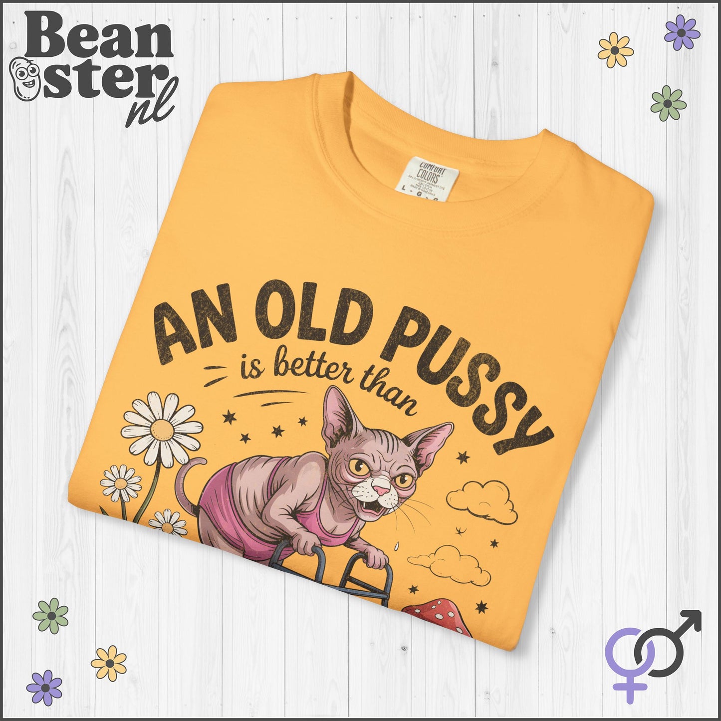 Old Pussy Better Than No Pussy Shirt – Funny Cat Tee