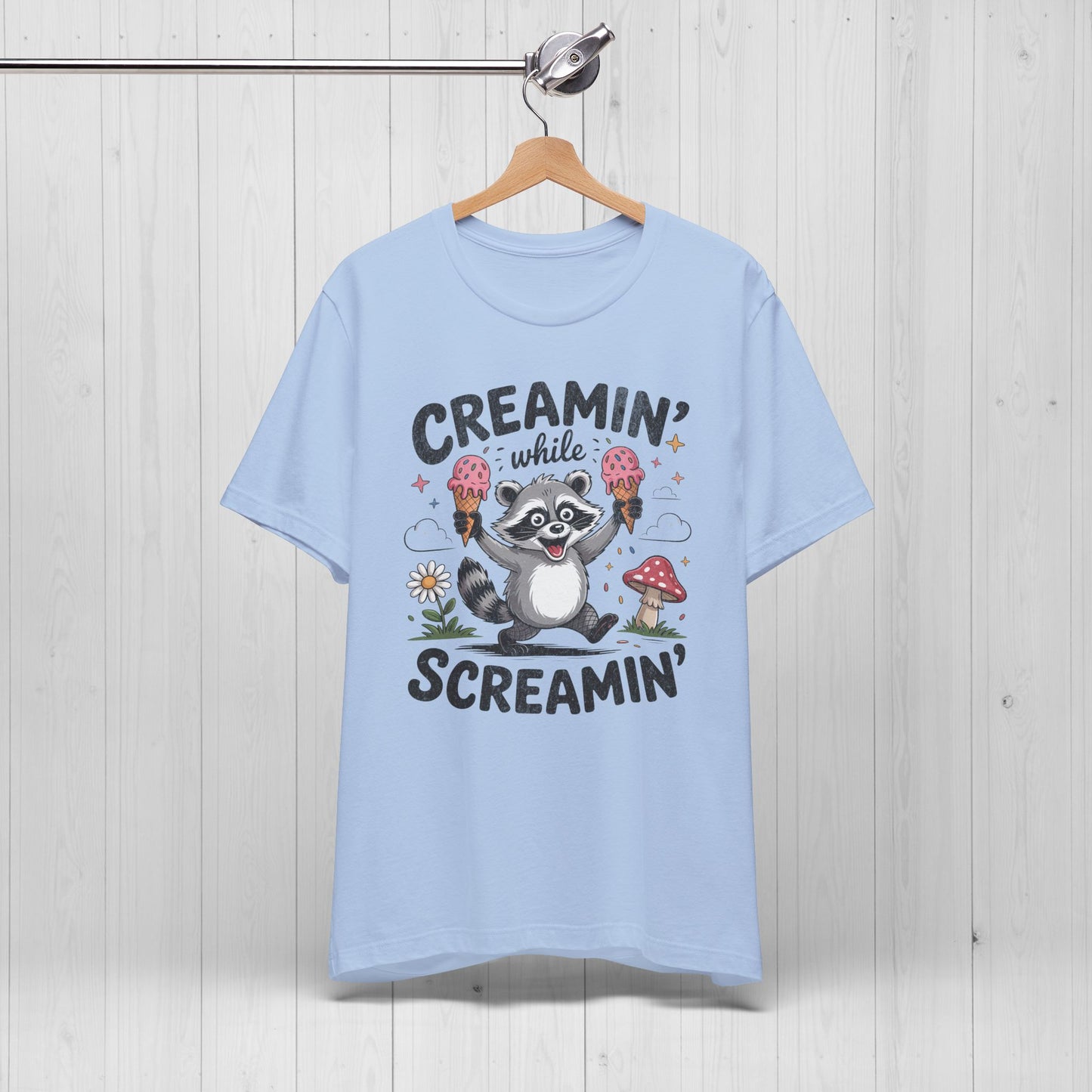Creaming Screaming Raccoon Shirt