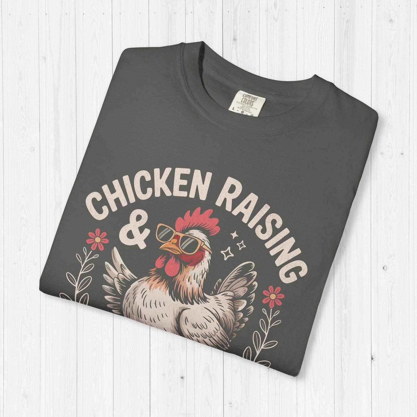 Chicken Raising Jesus Praising Funny Meme Shirt