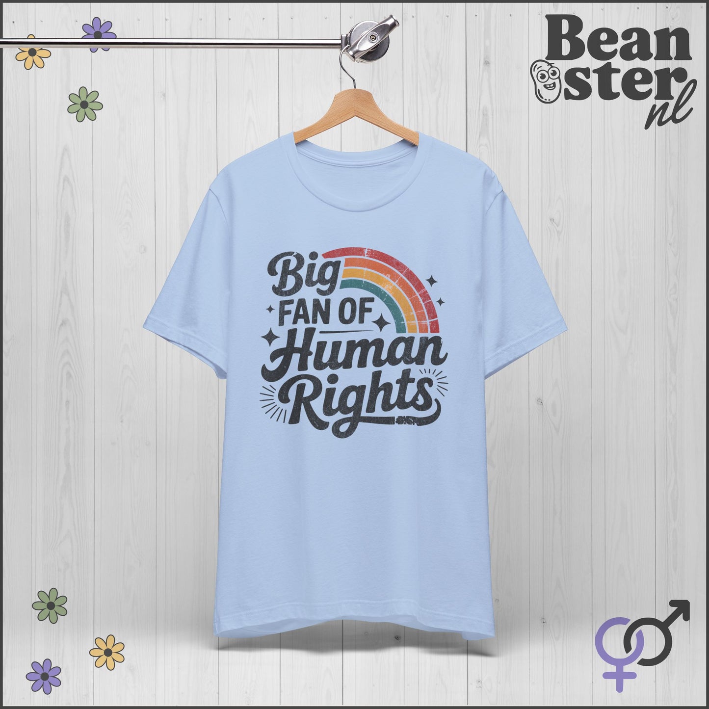 Big Fan of Human Rights Shirt | Original Protest T-Shirt