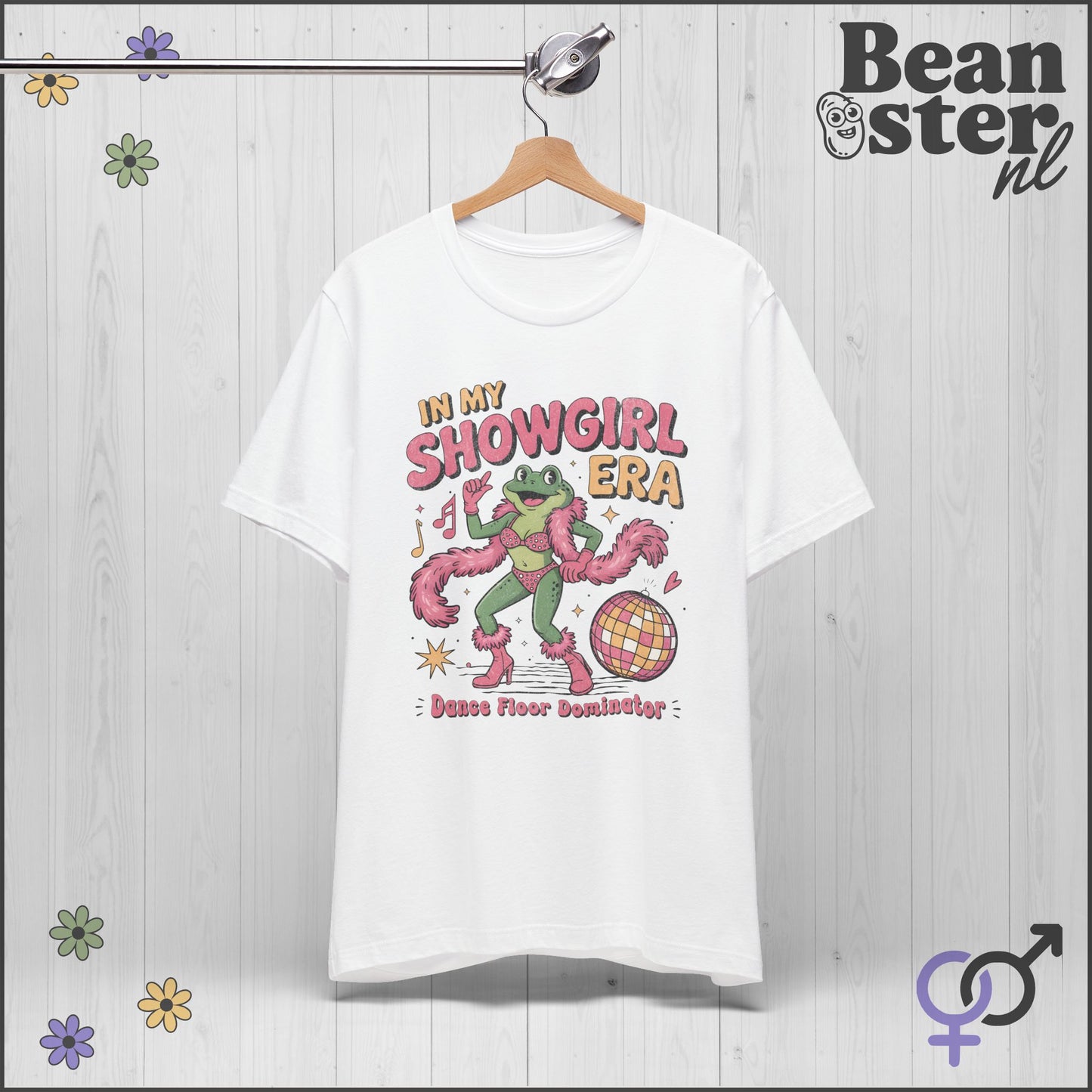 In My Showgirl Era Disco Frog T-Shirt – Funny Retro Tee