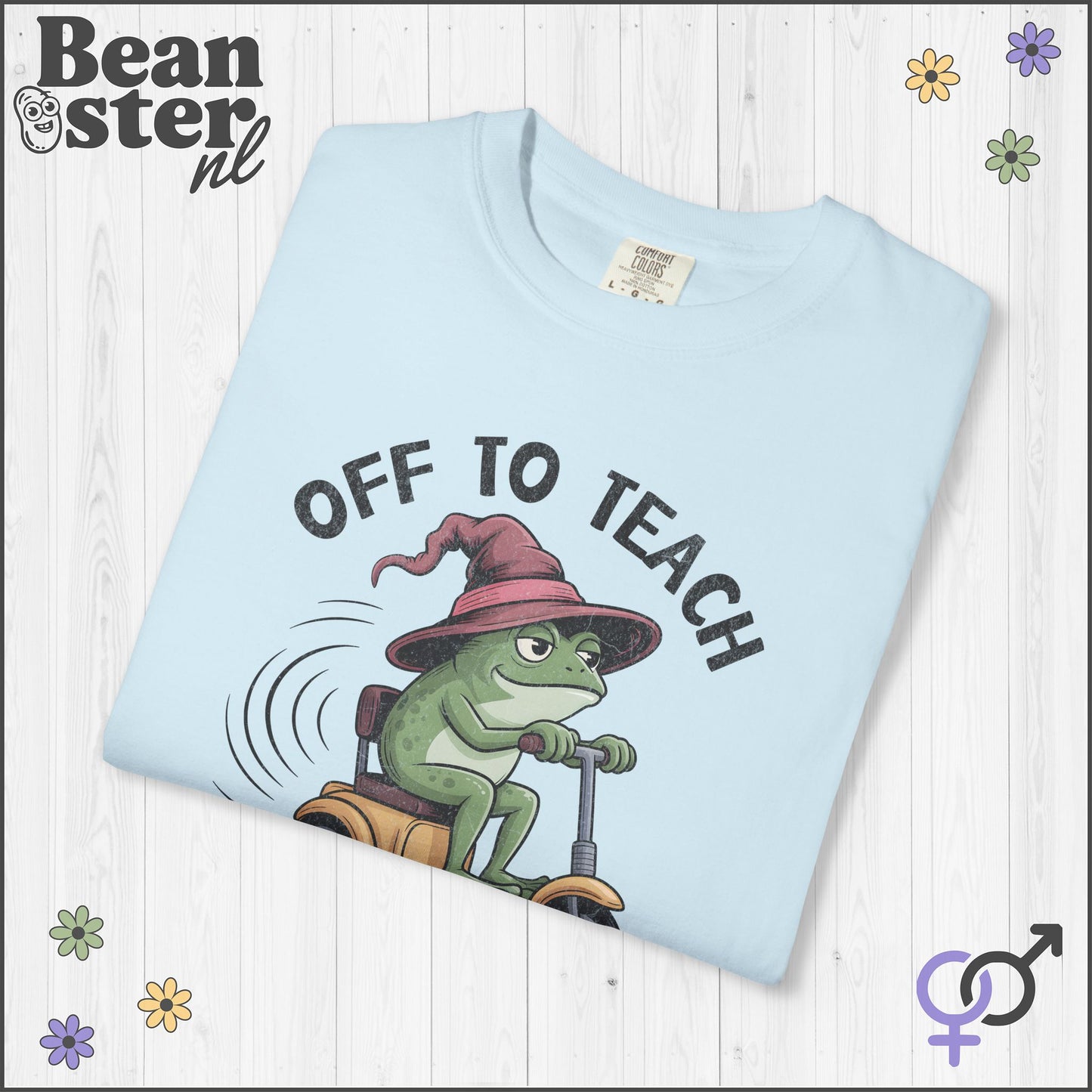 Funny Frog Scooter Science Teacher Shirt
