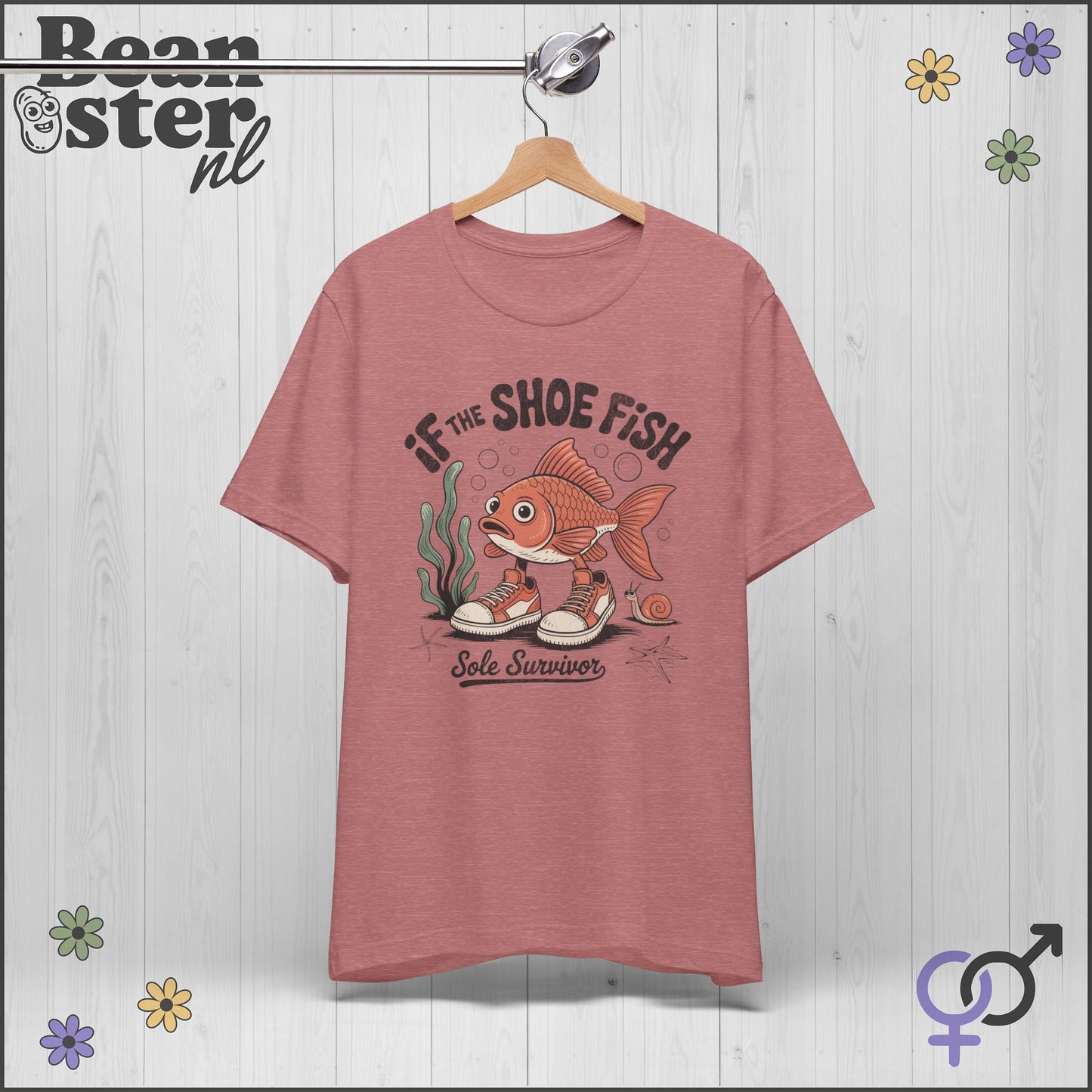 If The Shoe Fish Shirt โ Funny Meme Retro Tee