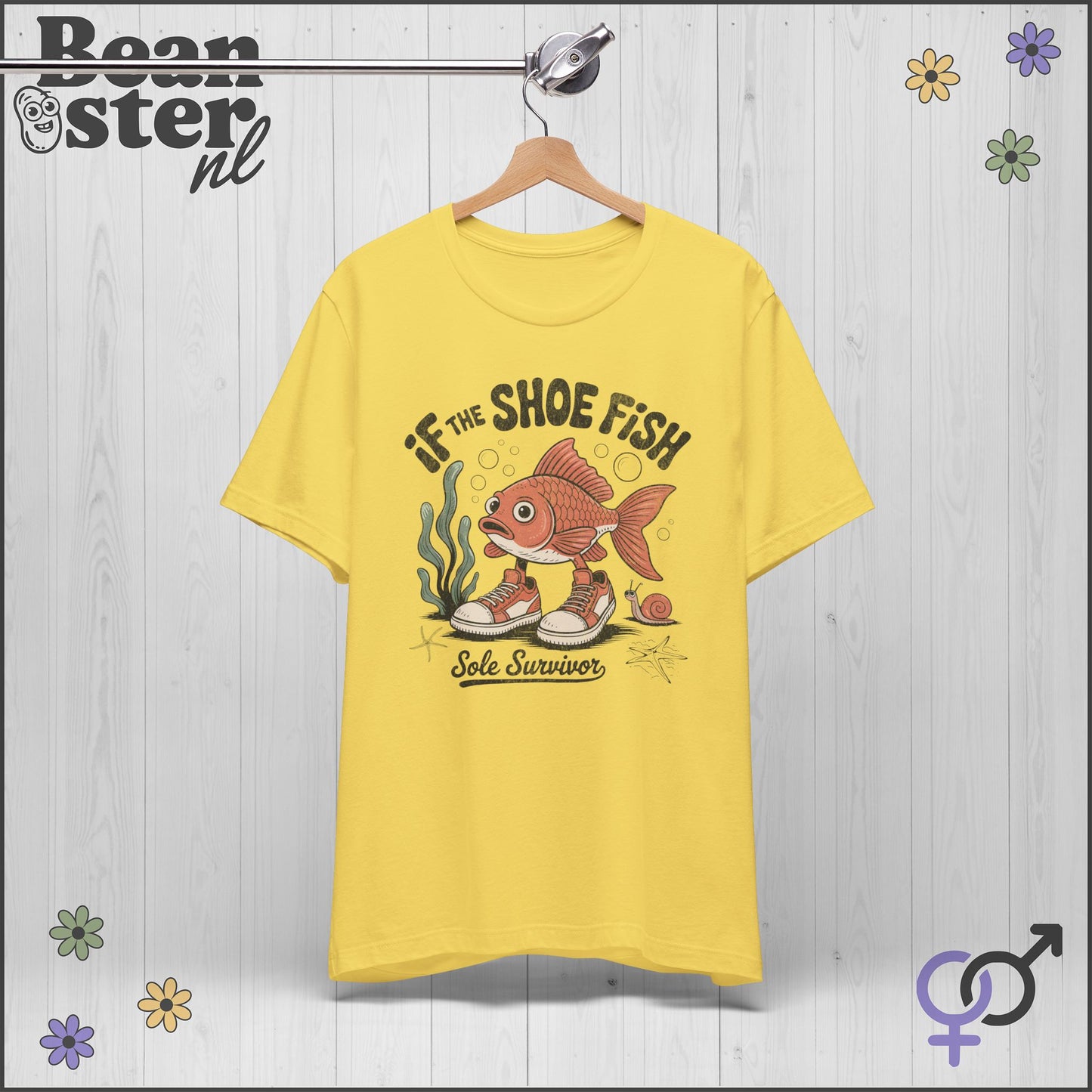 If The Shoe Fish Shirt โ Funny Meme Retro Tee