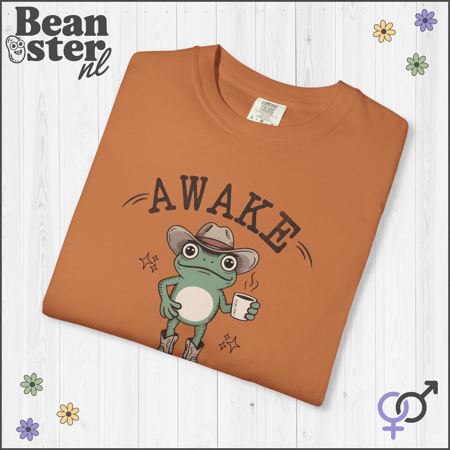Always Tired Frog Meme T-Shirt – Funny Lazy Mood Tee