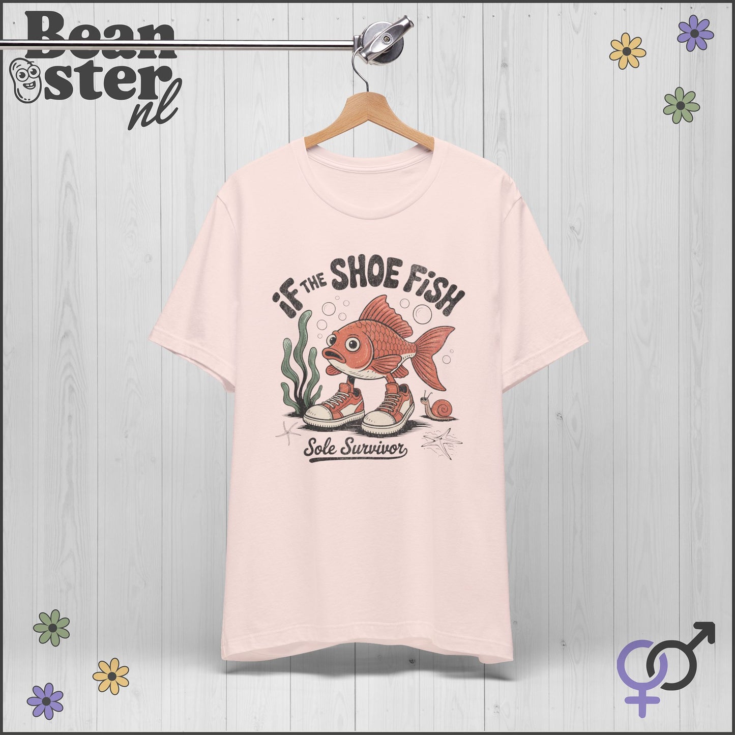 If The Shoe Fish Shirt โ Funny Meme Retro Tee