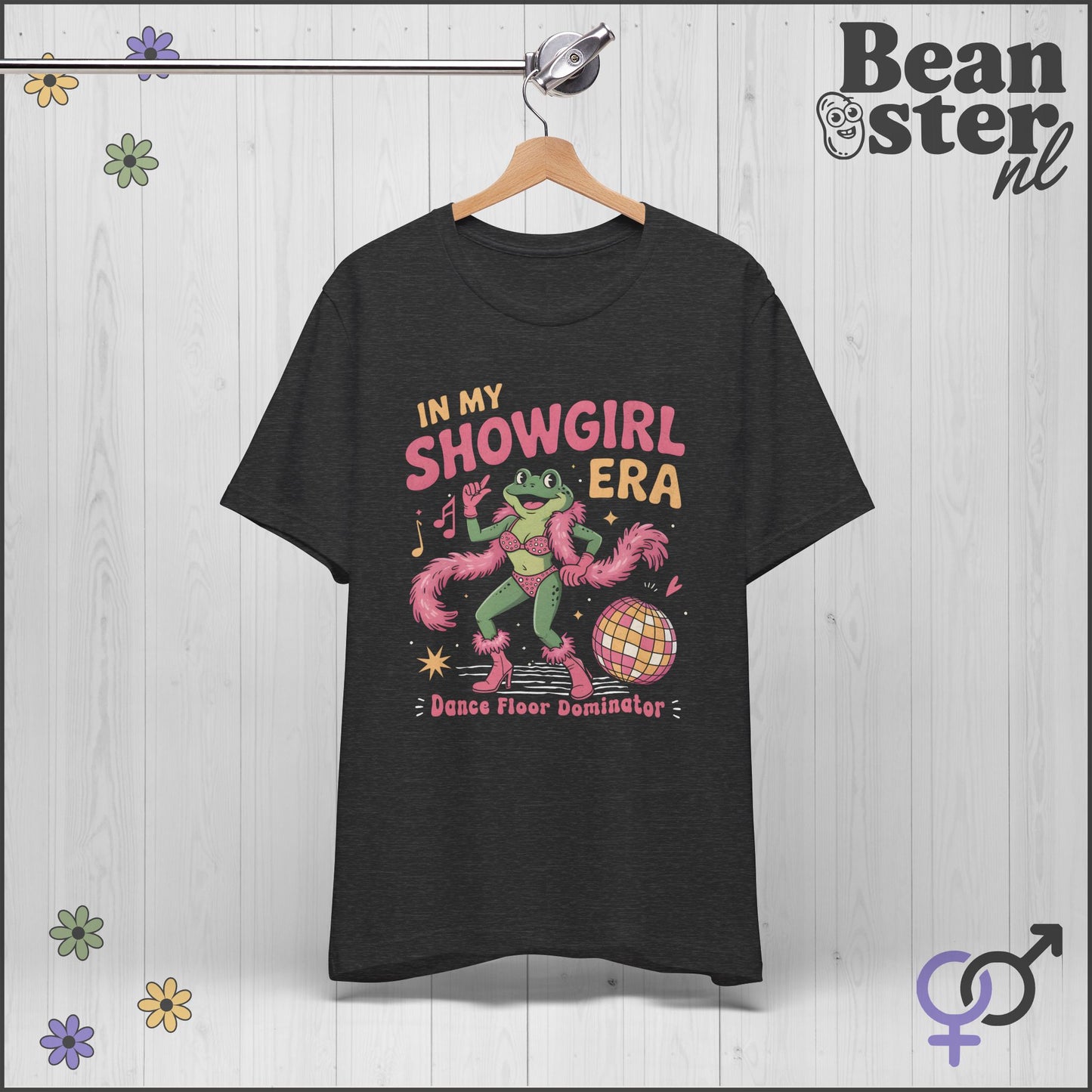 In My Showgirl Era Disco Frog T-Shirt – Funny Retro Tee